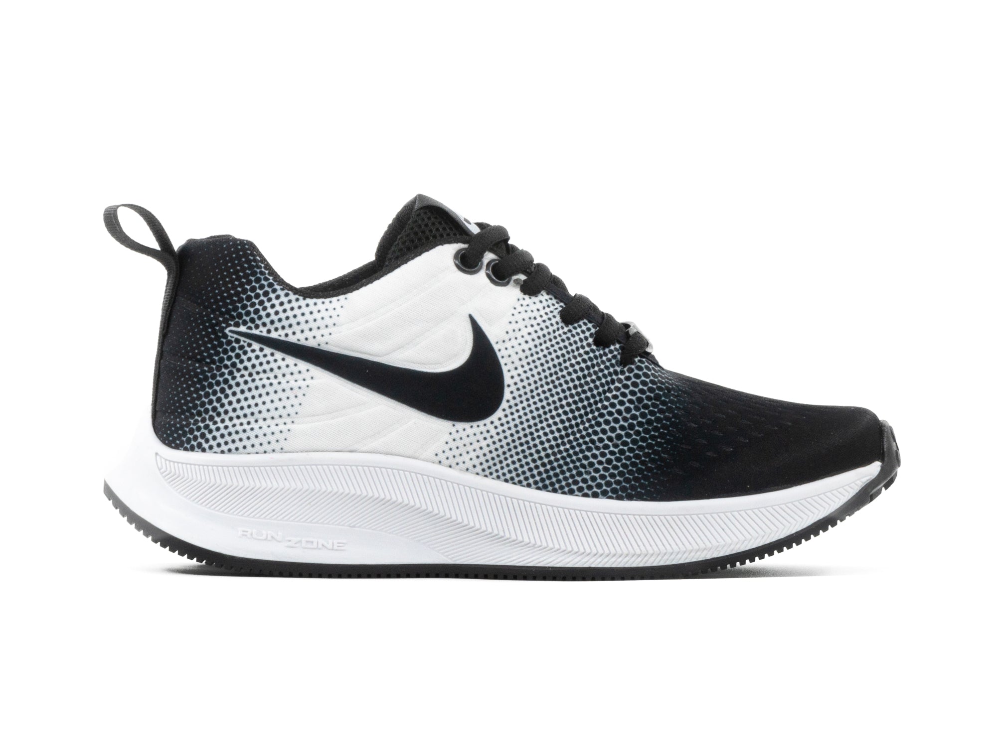 Tenis 012 Negro Blanco Negro