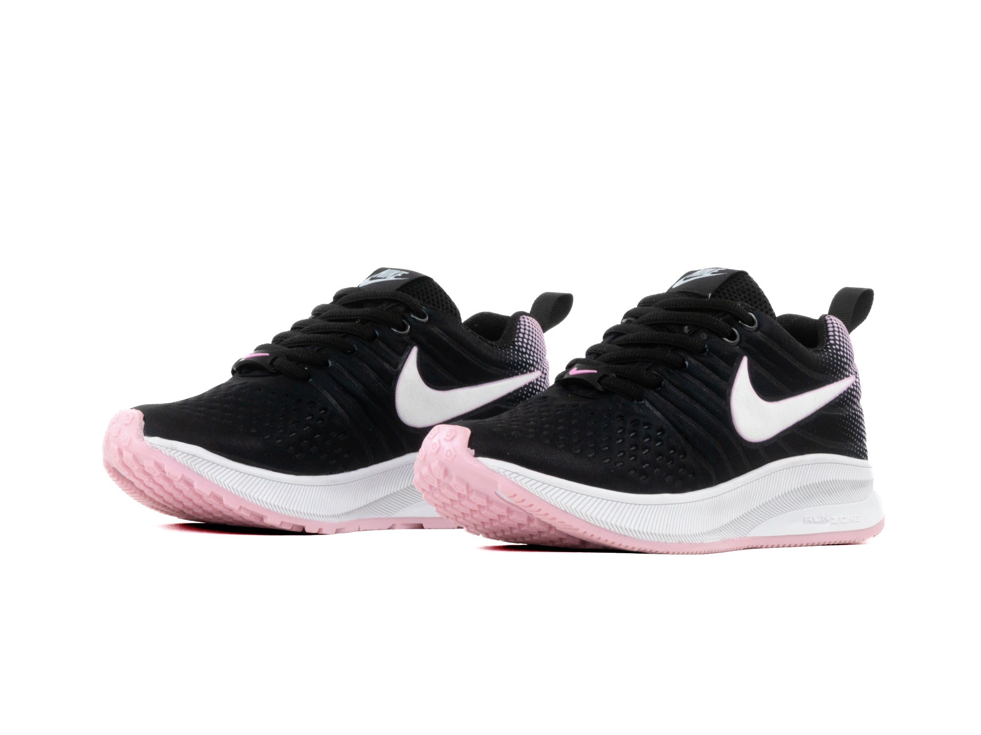 Tenis 012 Negro Rosa