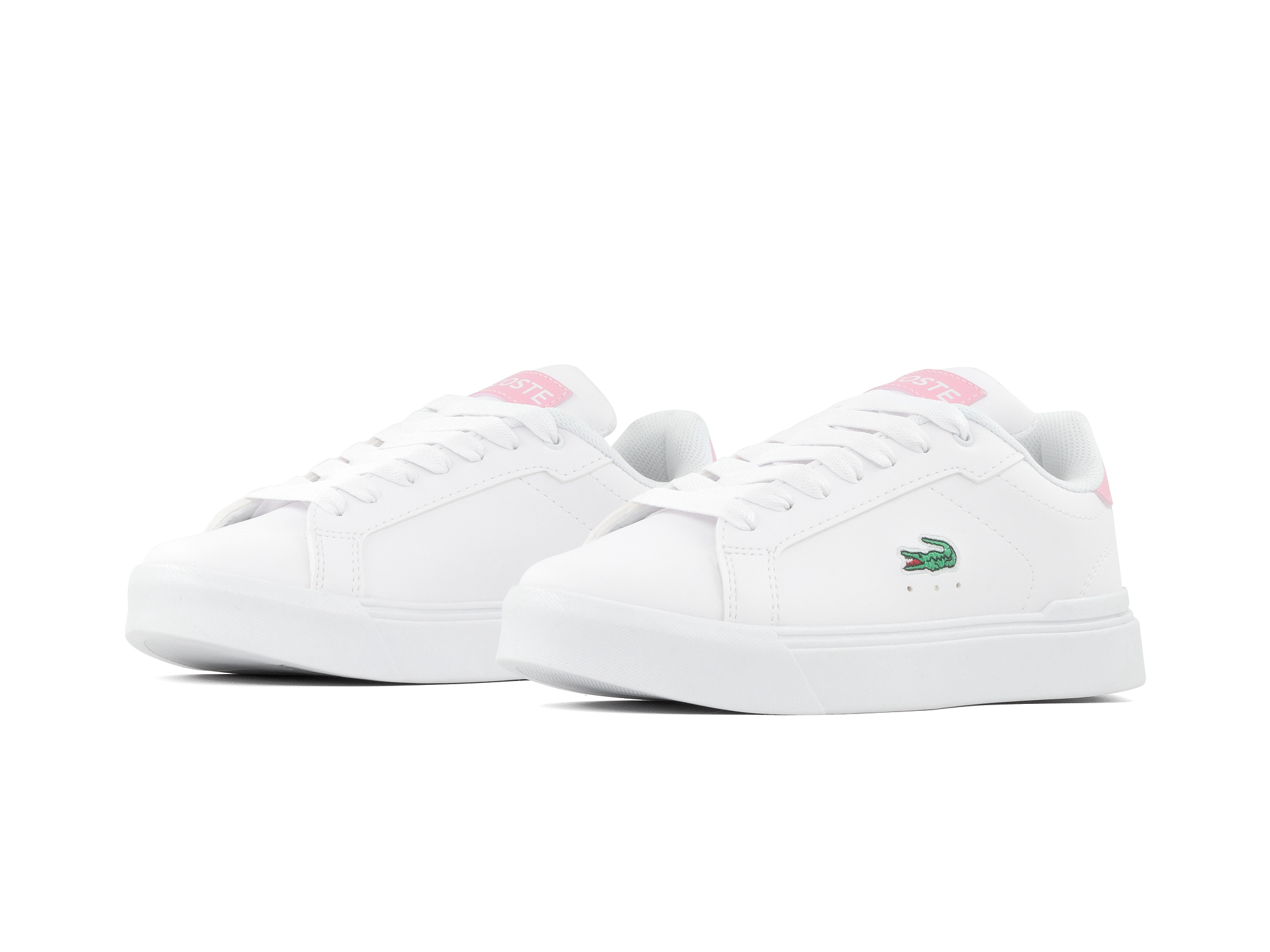 Tenis 380 Blanco Rosa