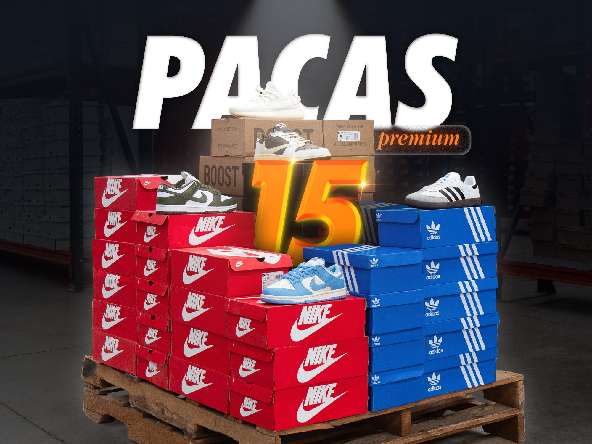 Paca 15 Pares Importados