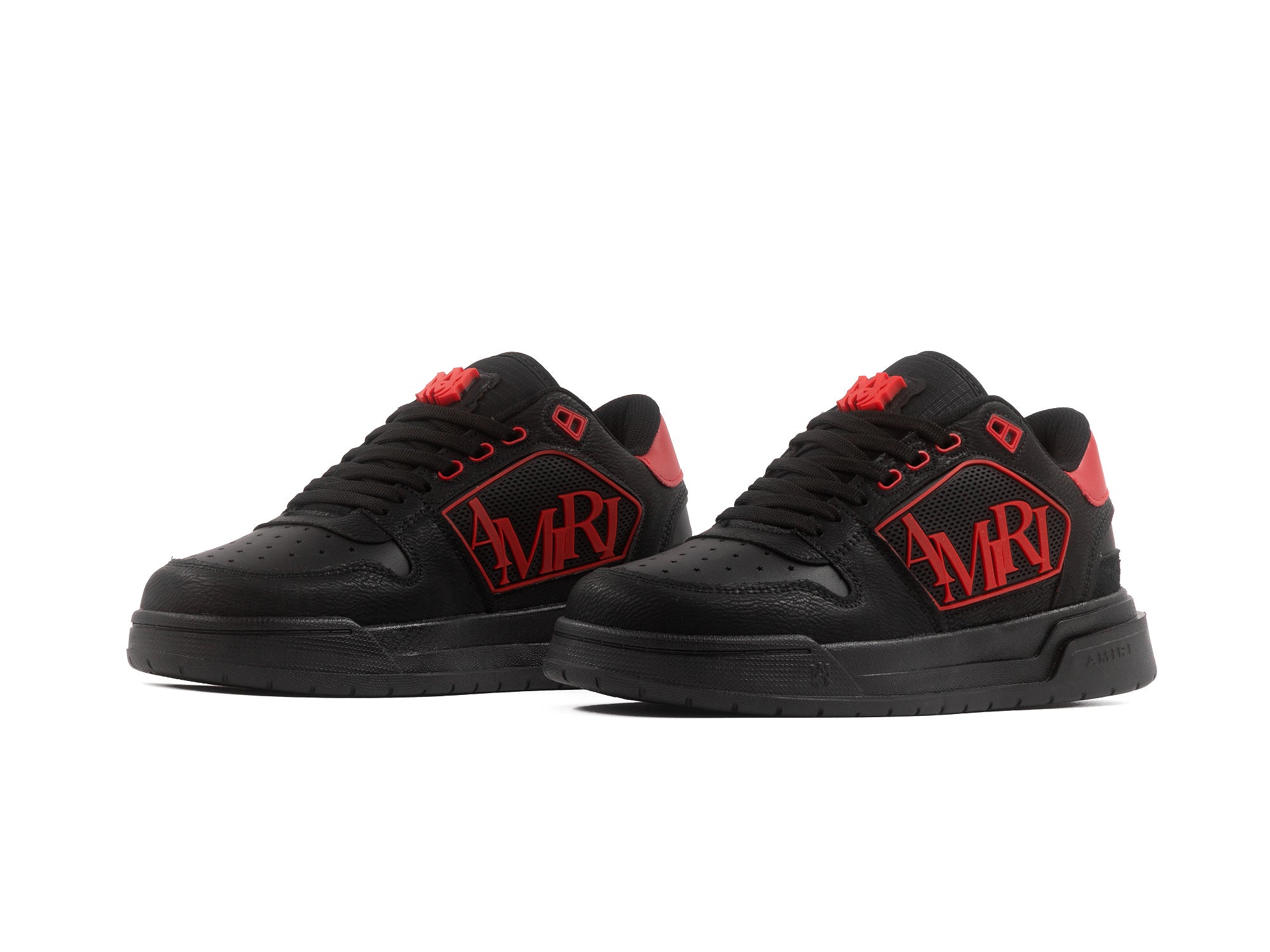 Tenis Amiri 2453 Negro Rojo 1.1 Premium