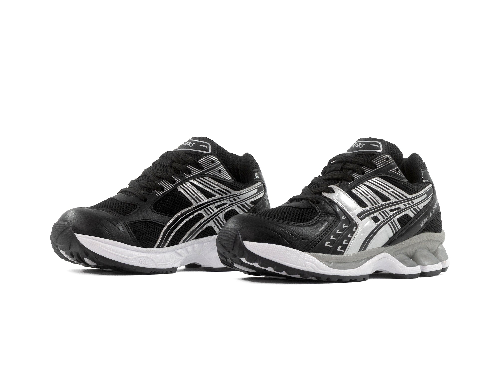 Tenis Asics 2543 Negro Plata 1.1 Premium