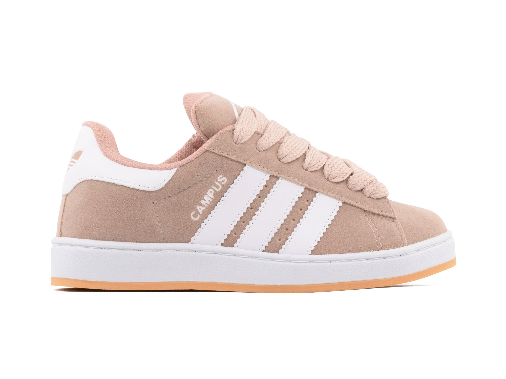 Tenis Campus Beige Blanco