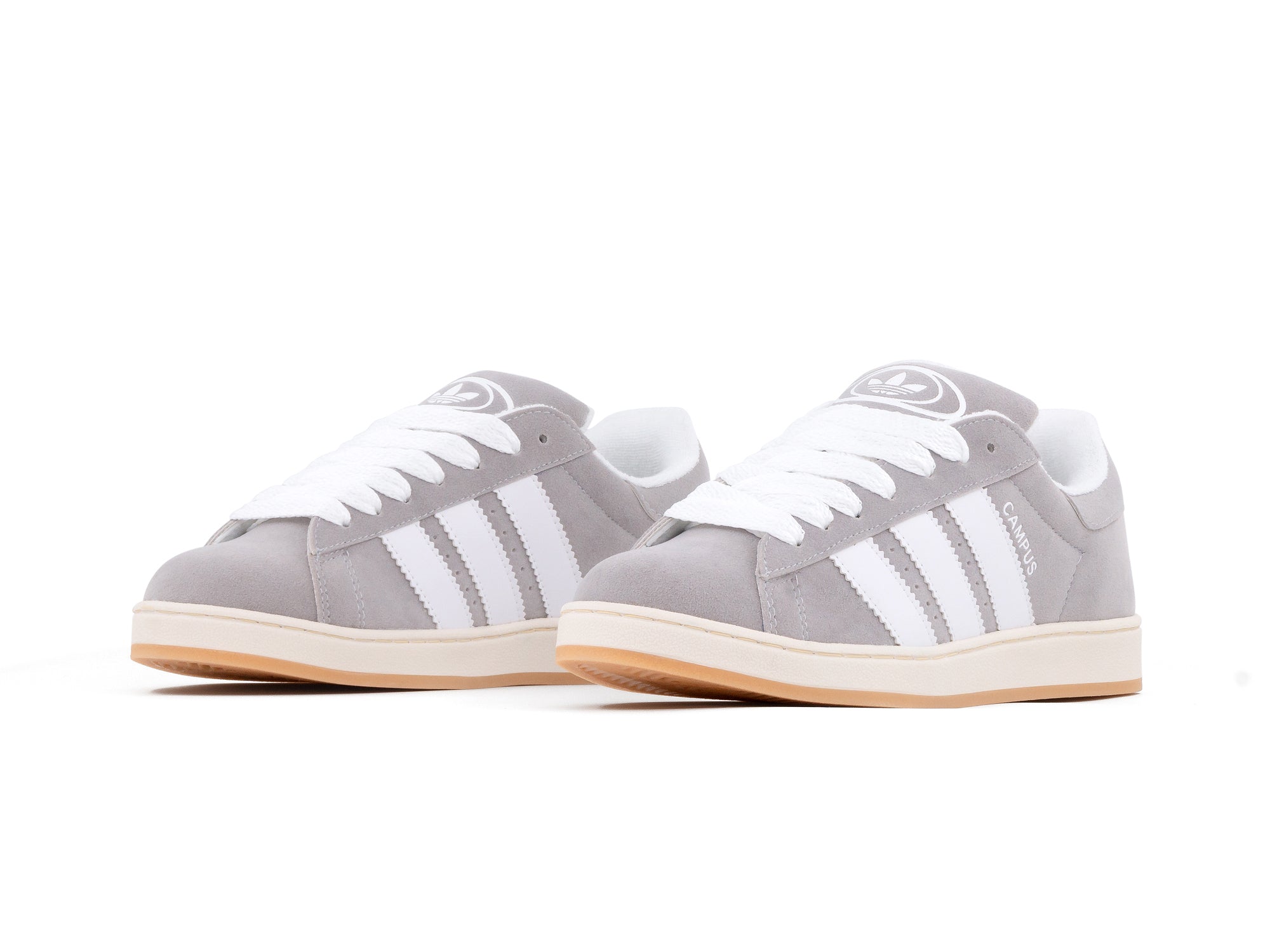 Tenis Campus Gris blanco