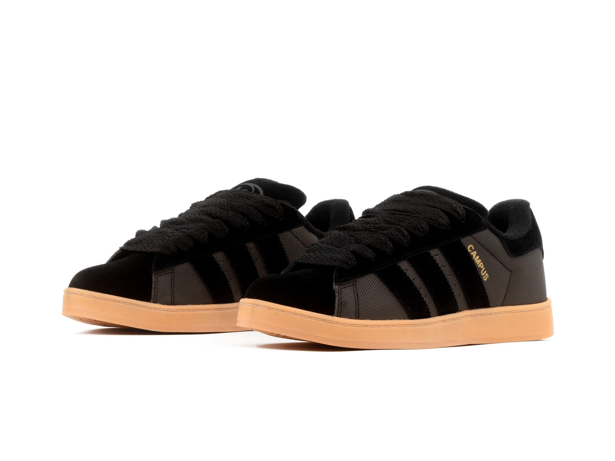 Tenis Campus Negro Camel