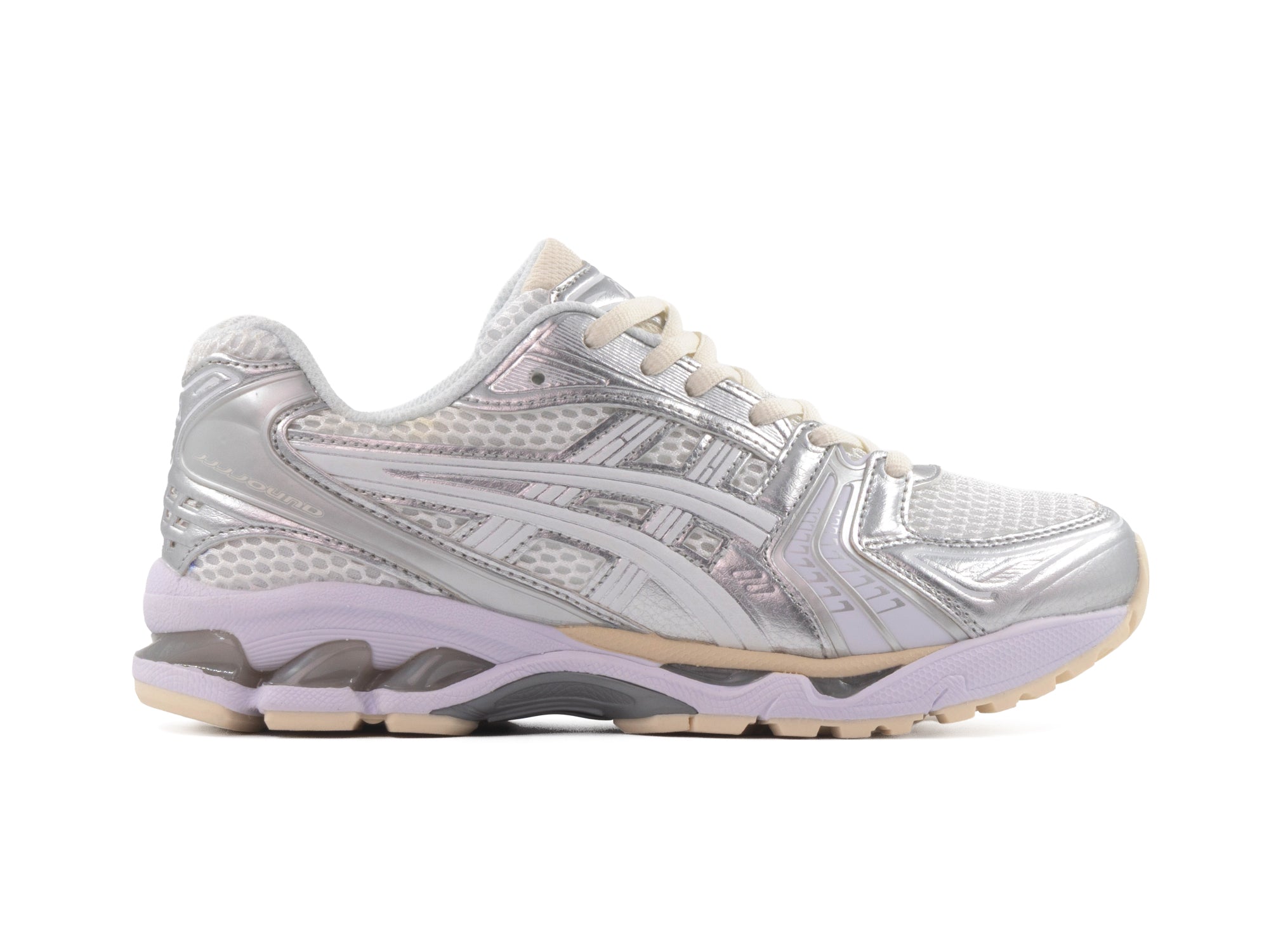 Tenis Asics Gel-Kayano 14 Jjjjound Silver White Importado