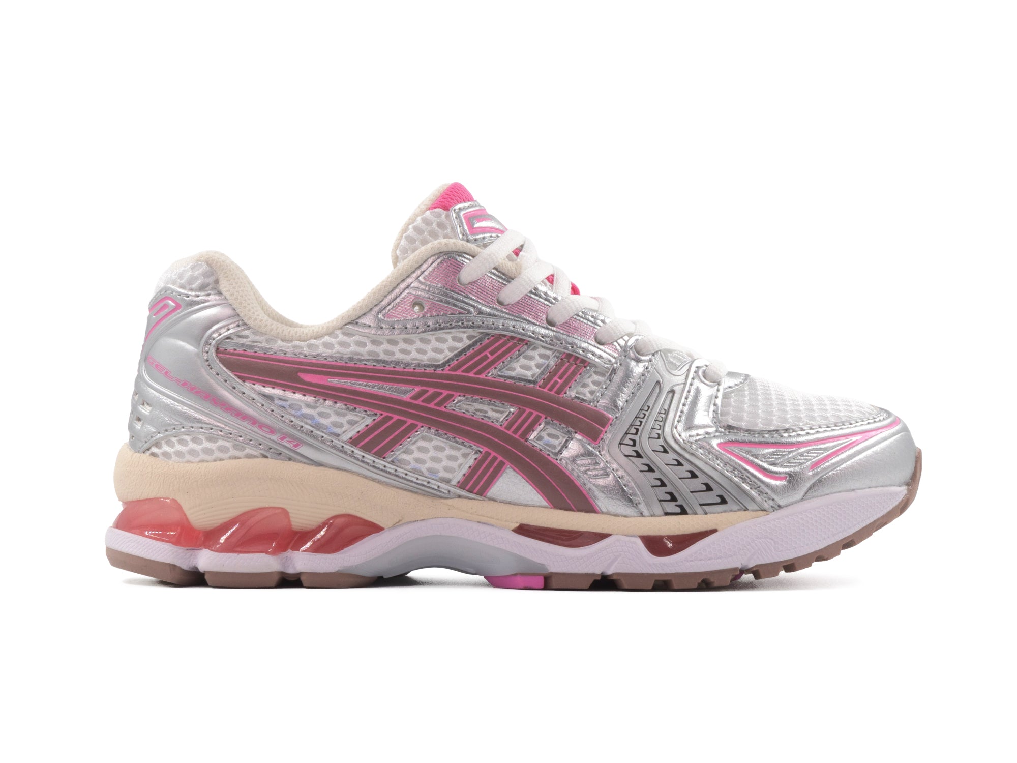 Tenis Asics Gel-Kayano 14 Cream Sweet Pink Importado