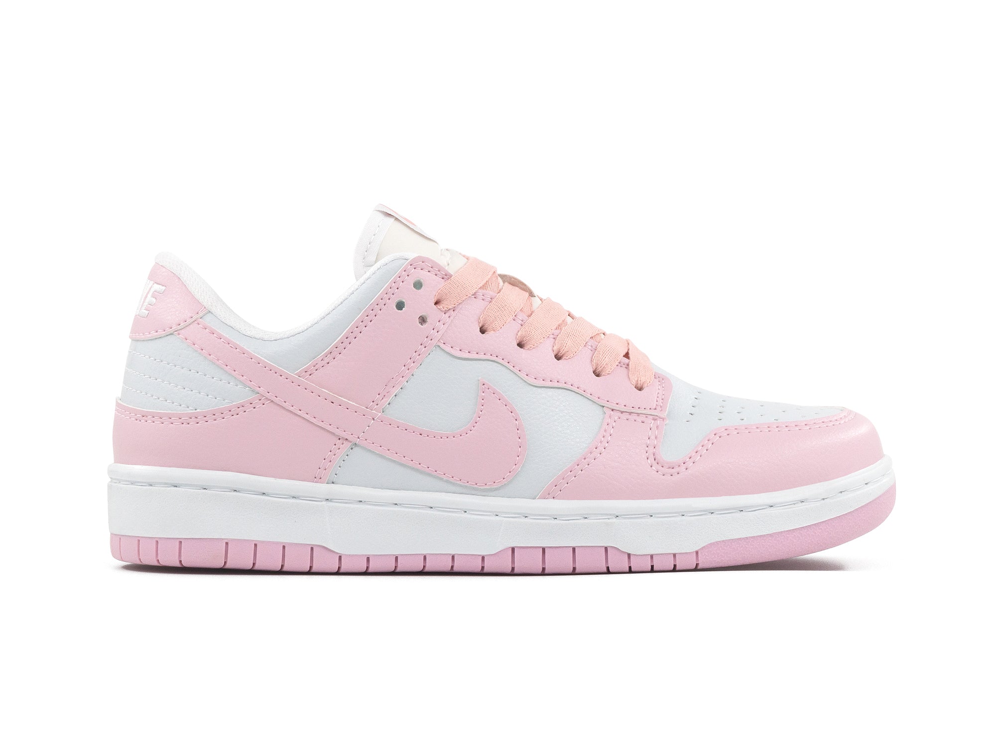 Tenis Dunk Rosa Blanco Rosa