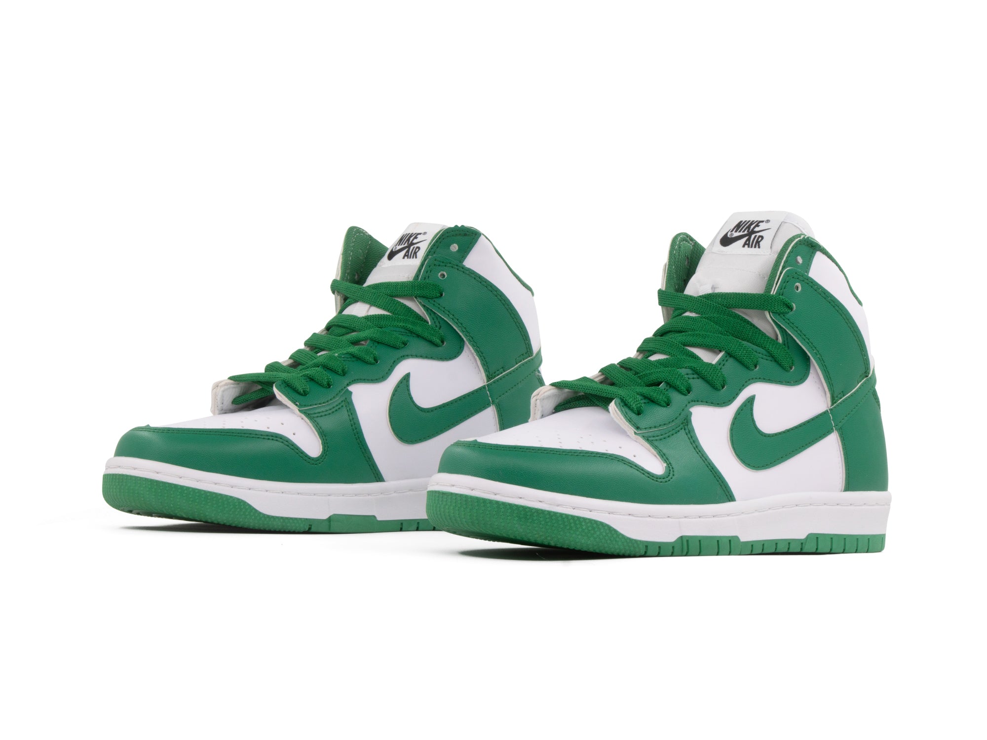 Tenis Dunk Bota Blanco Verde