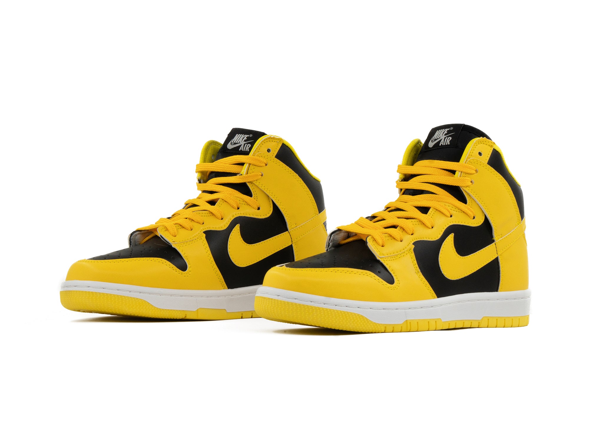 Tenis Dunk Bota Negro Amarillo