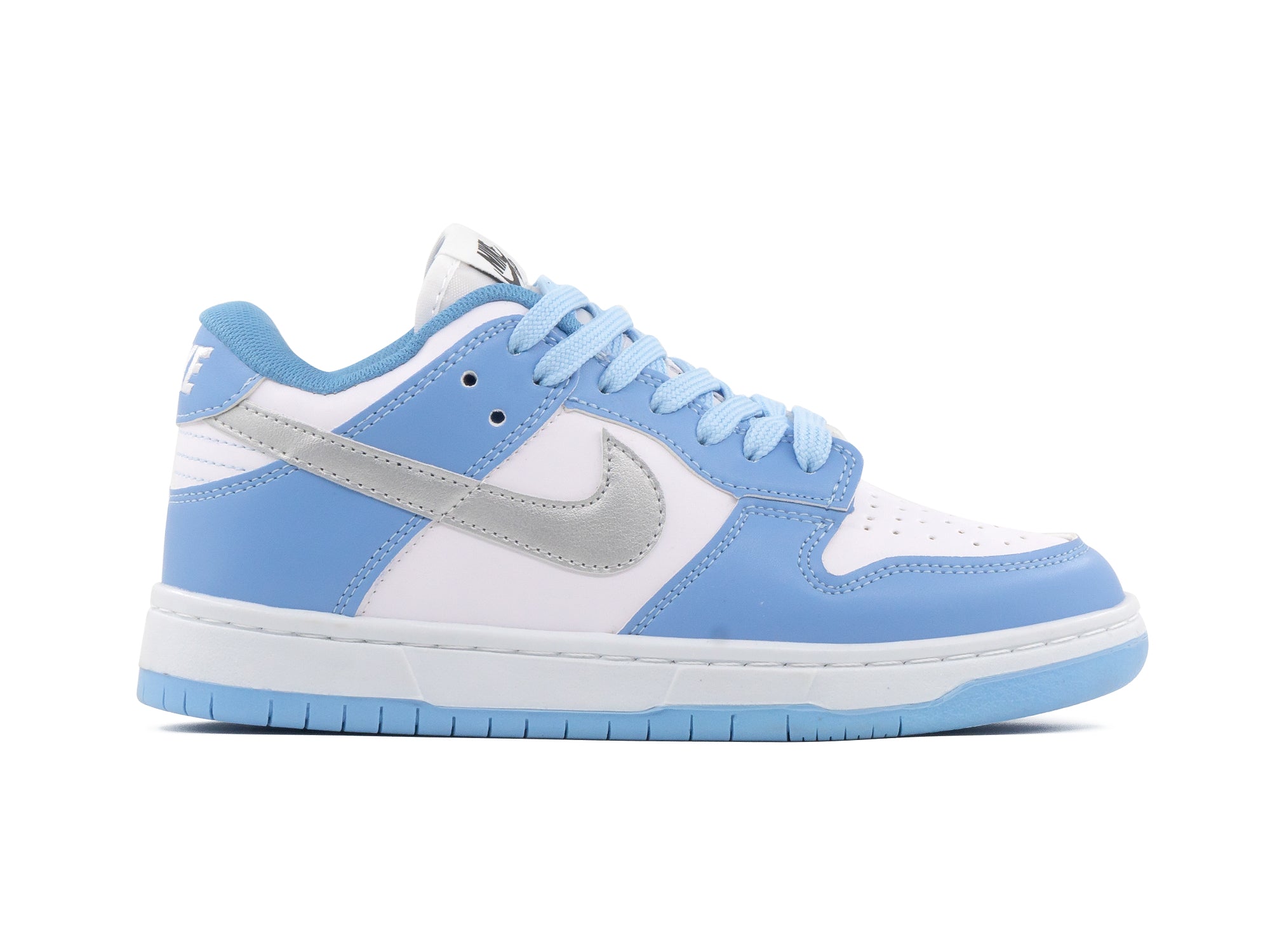 Tenis Dunk Low Blanco Cielo Gris