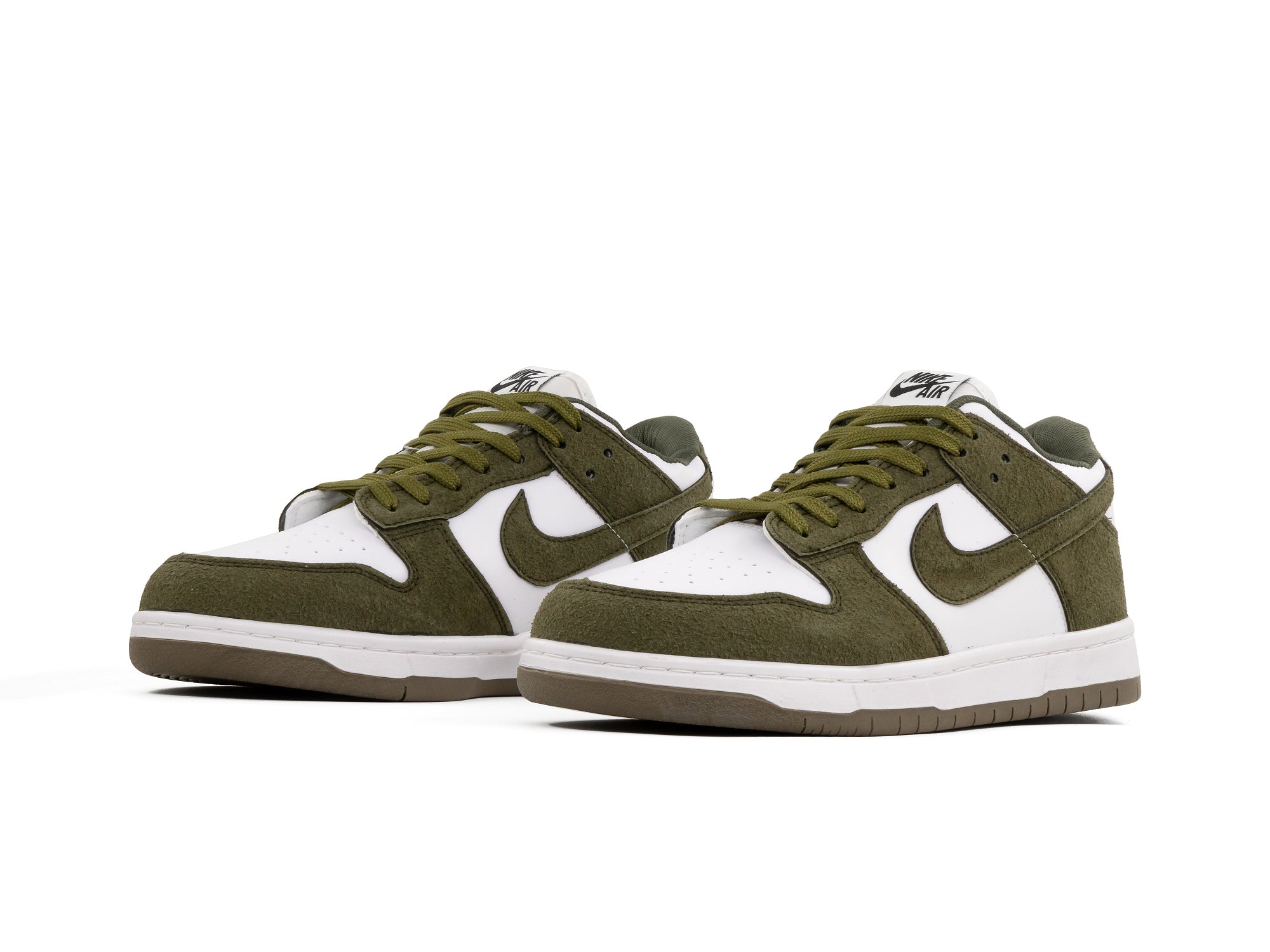 Tenis Dunk Low Blanco Verde Olivo