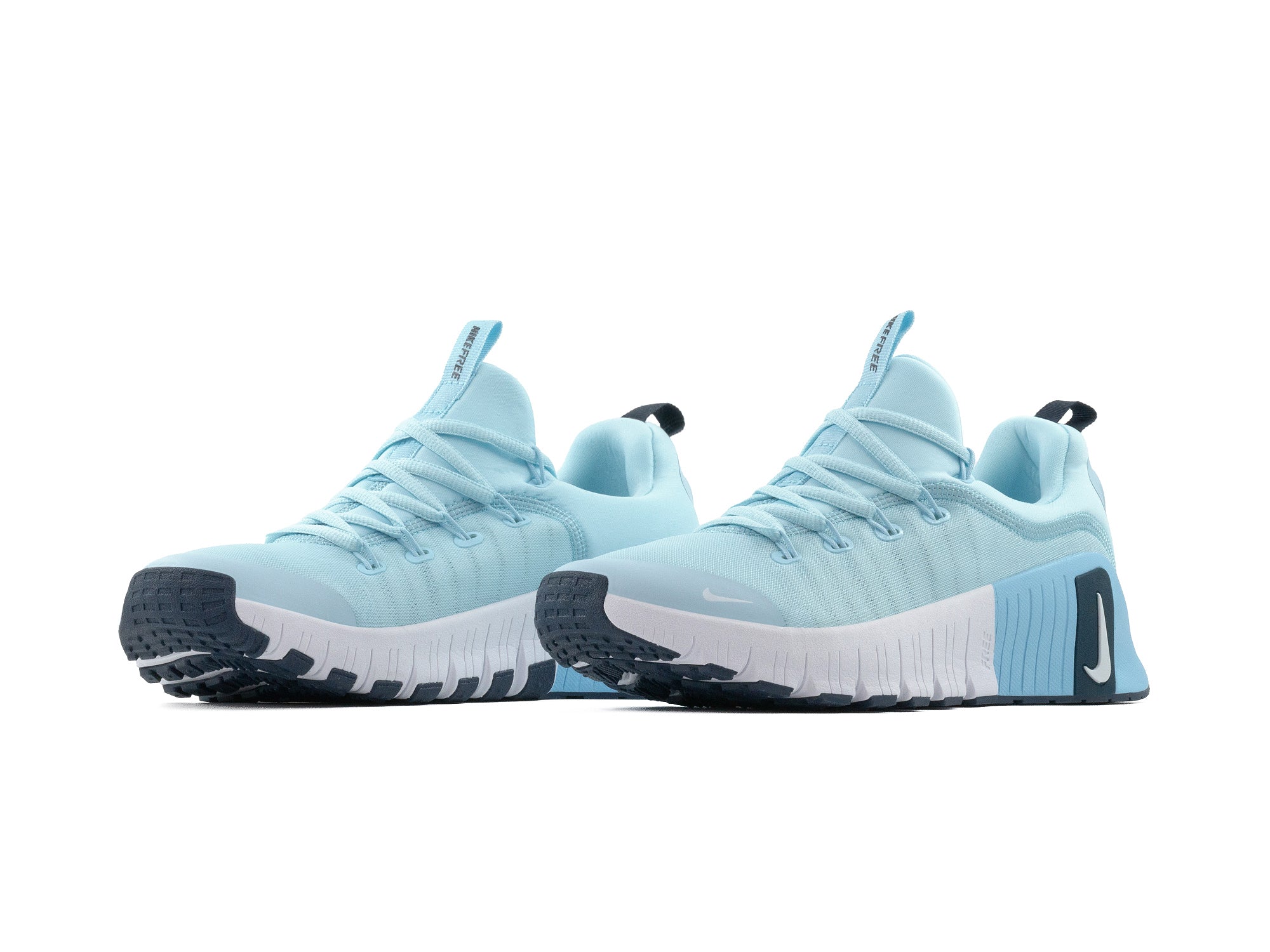 Tenis Free Metcon 6 Blanco Azul Cielo Importado