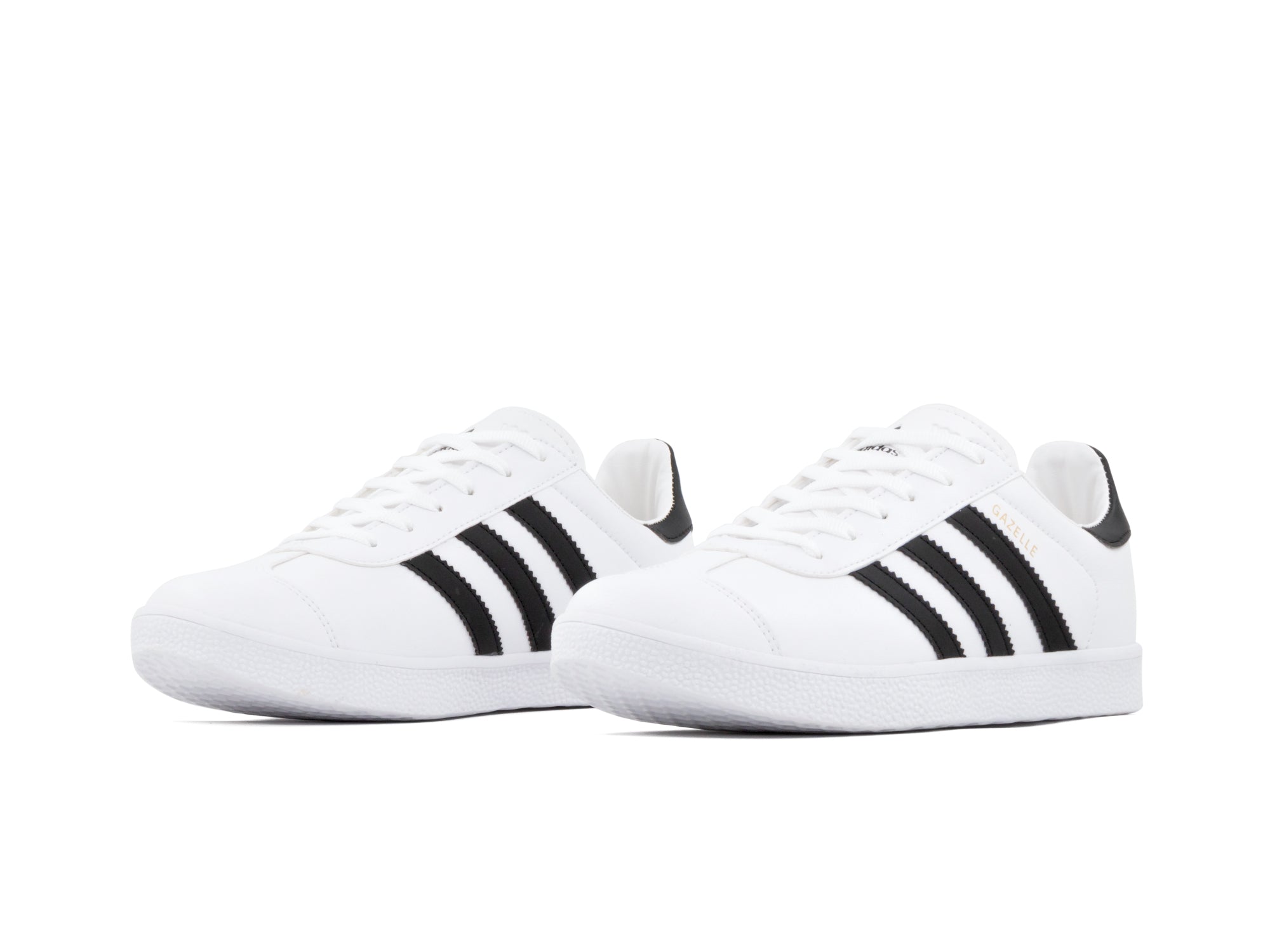 Tenis Gazelle Blanco Negro