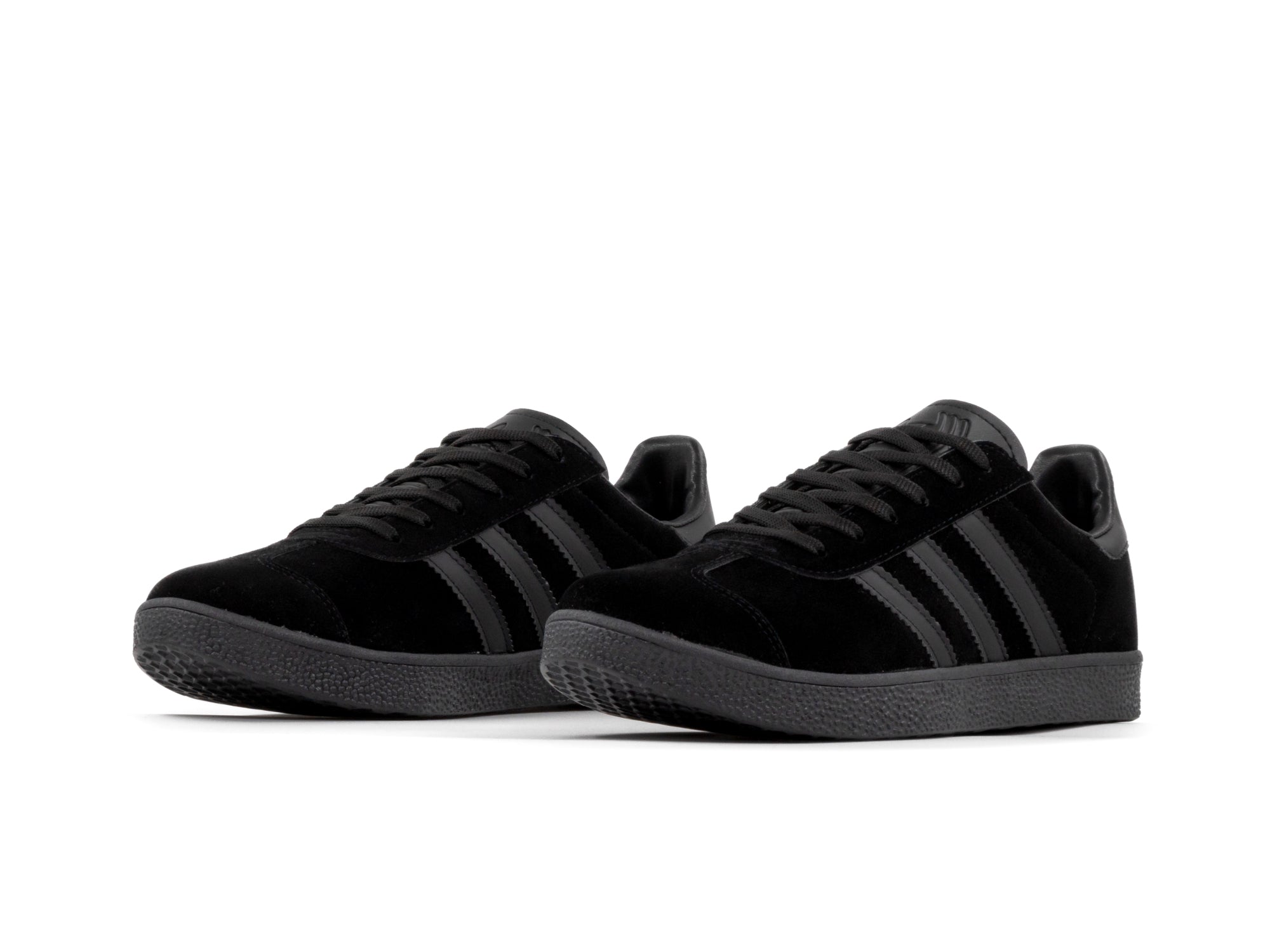Tenis Gazelle Negro Total Gamuza