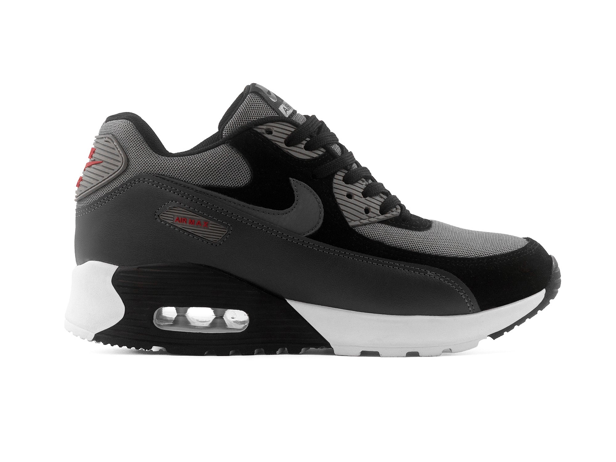 Tenis Max 90 Gris Negro