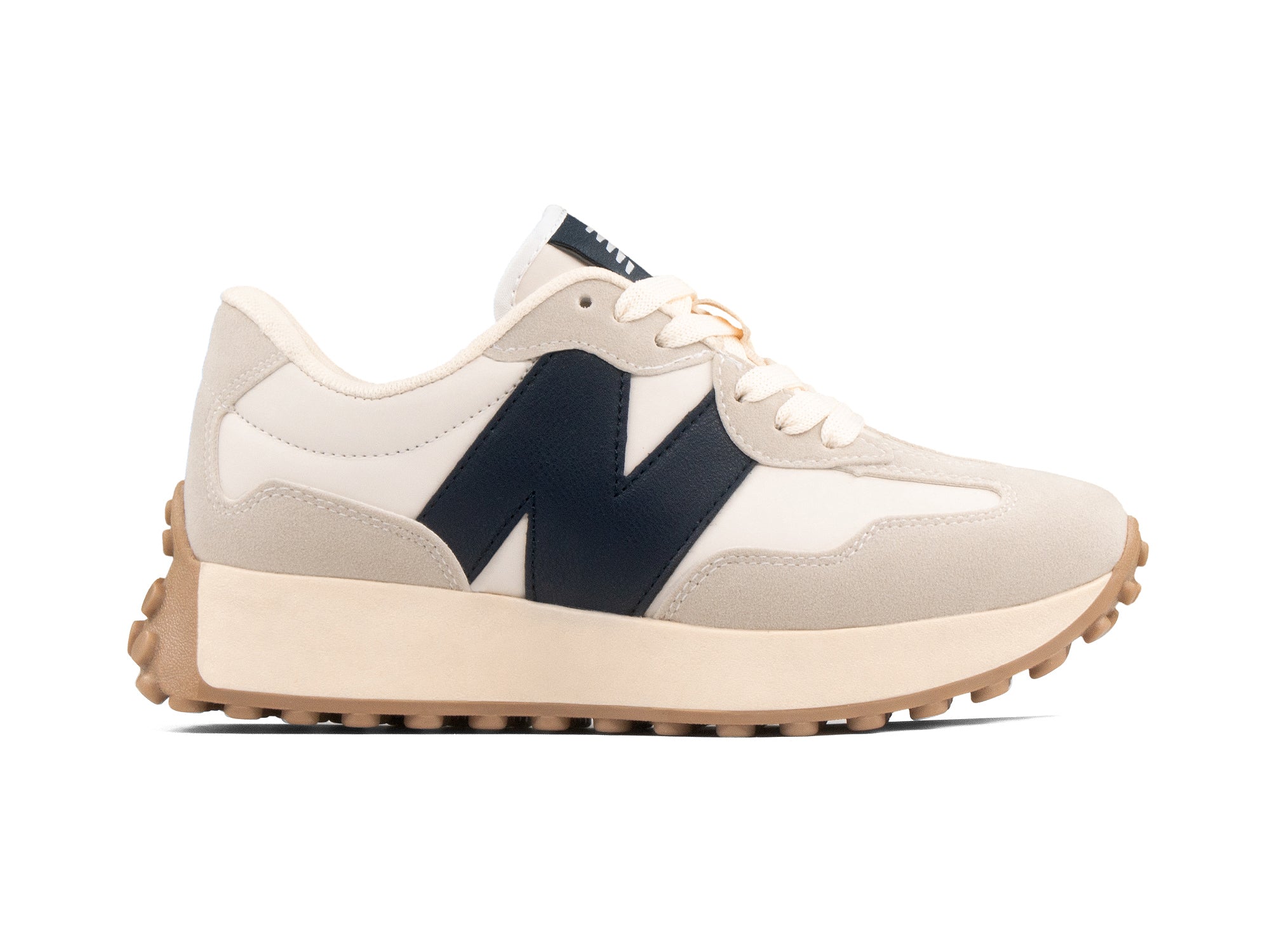 Tenis New Balance 327 Blanco Marino 1.1 Premium