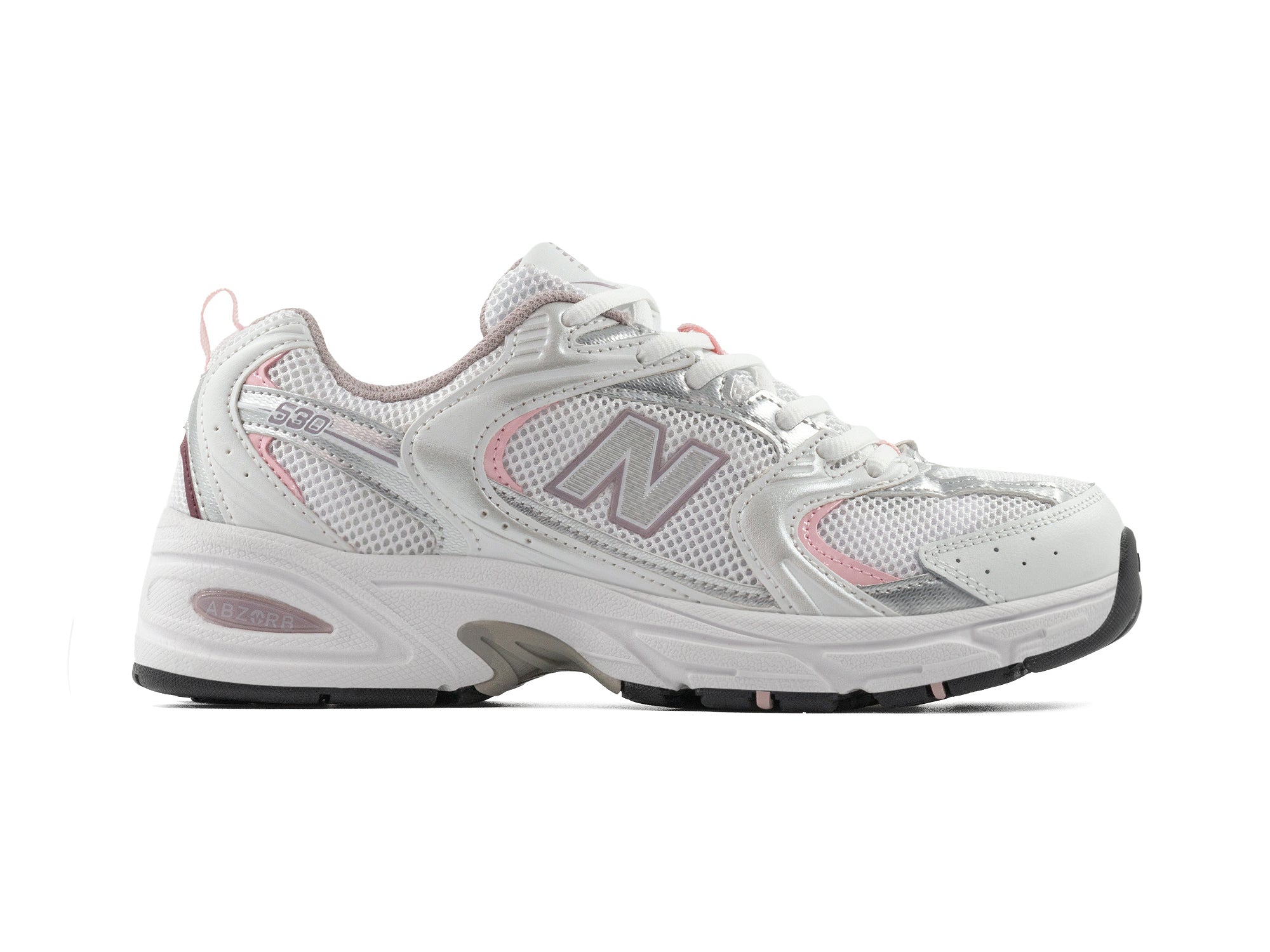 Tenis New Balance 530 White Silver Ice Wine Importado