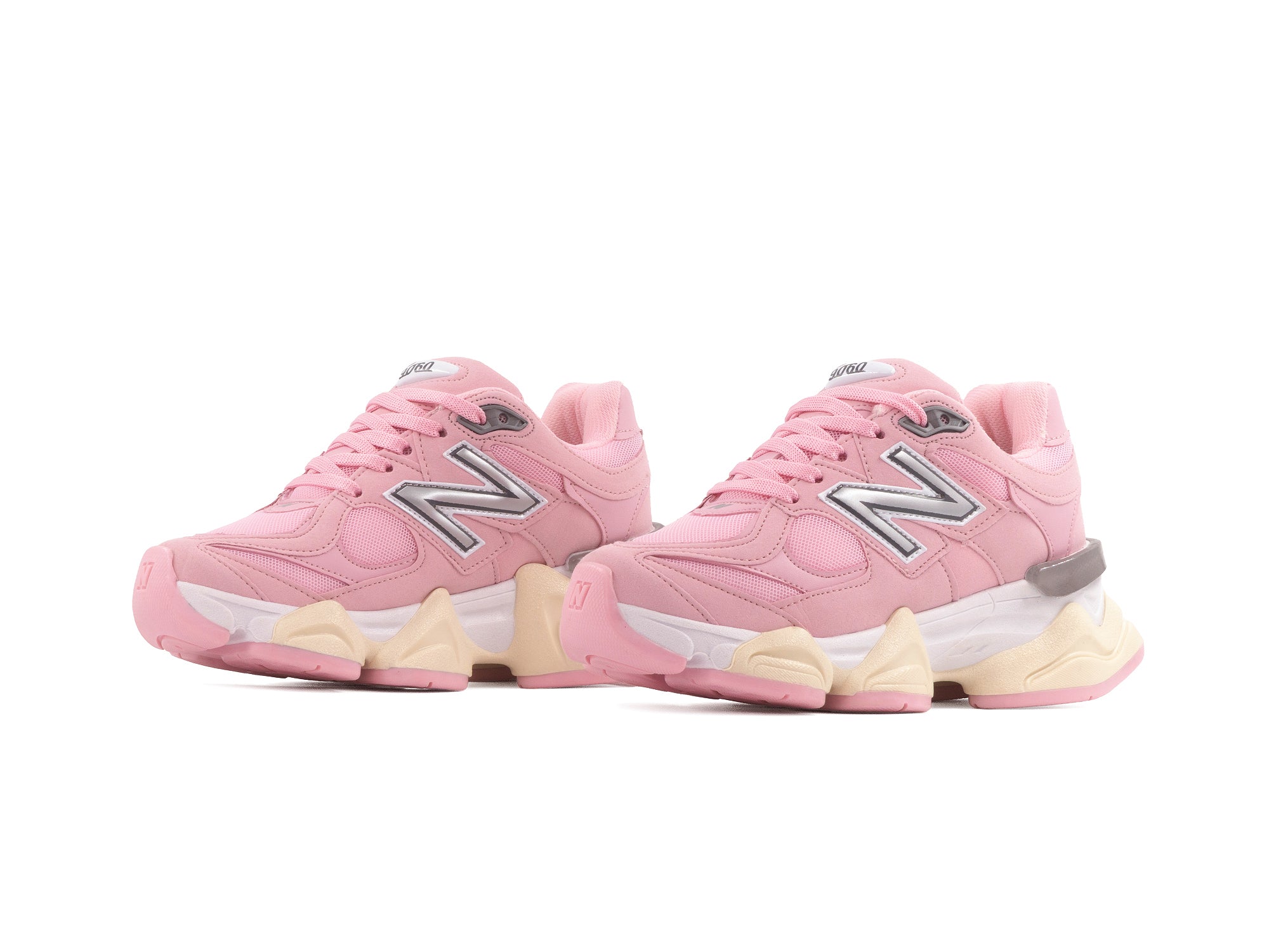 Tenis New Balance 9060 Rosa Gris