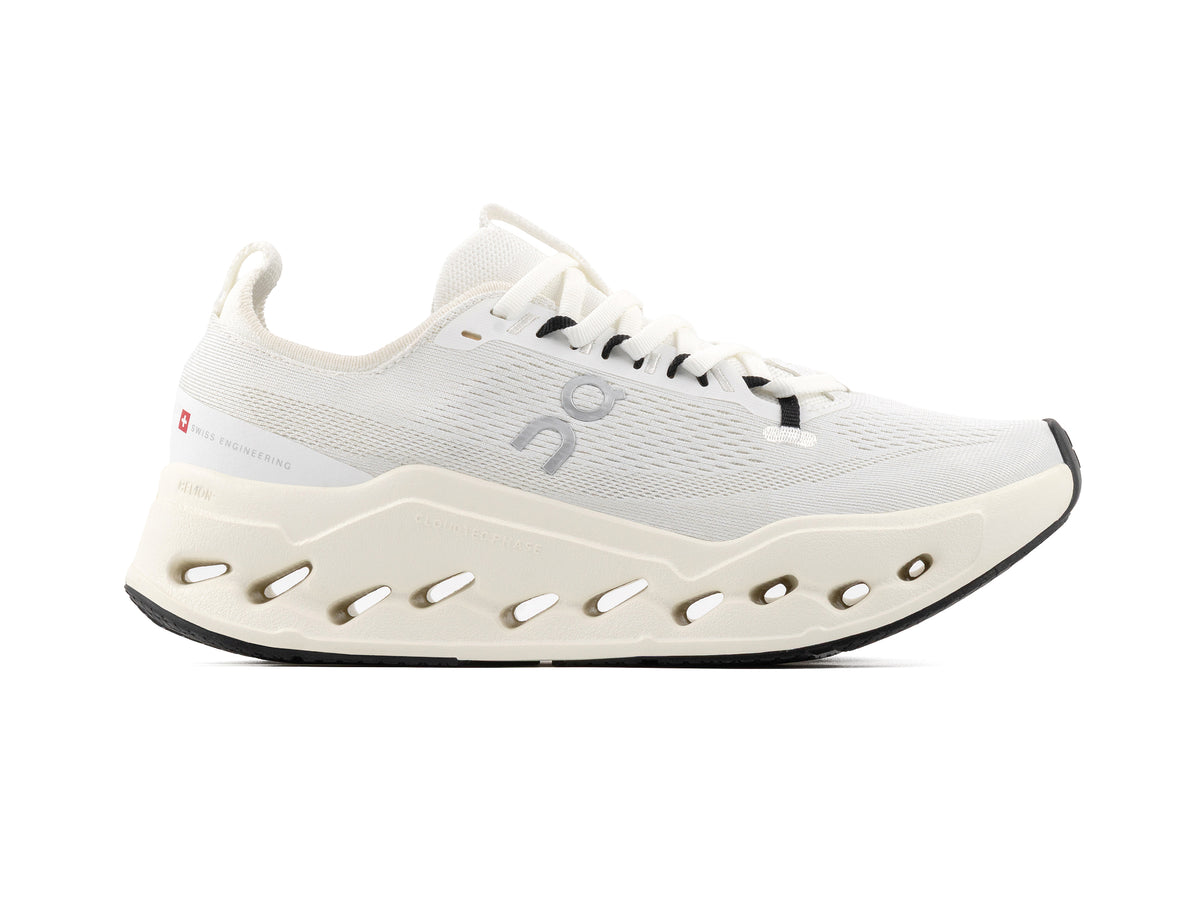 Tenis On Cloudsurfer Max All White Importado