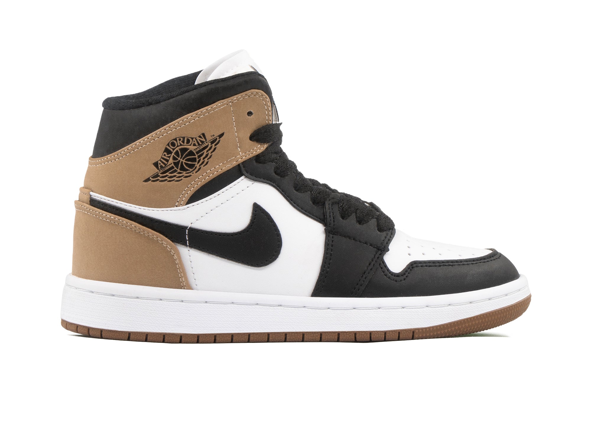 Tenis Retro 1 Beige Negro