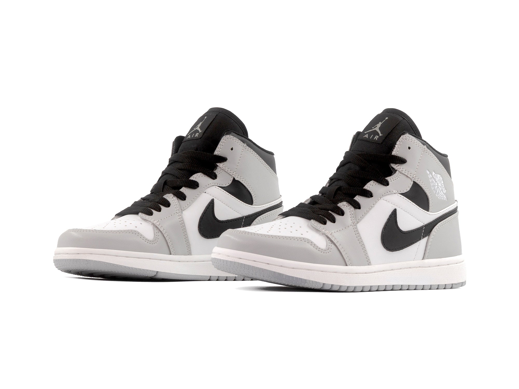Tenis Retro 1 Gris Blanco Negro