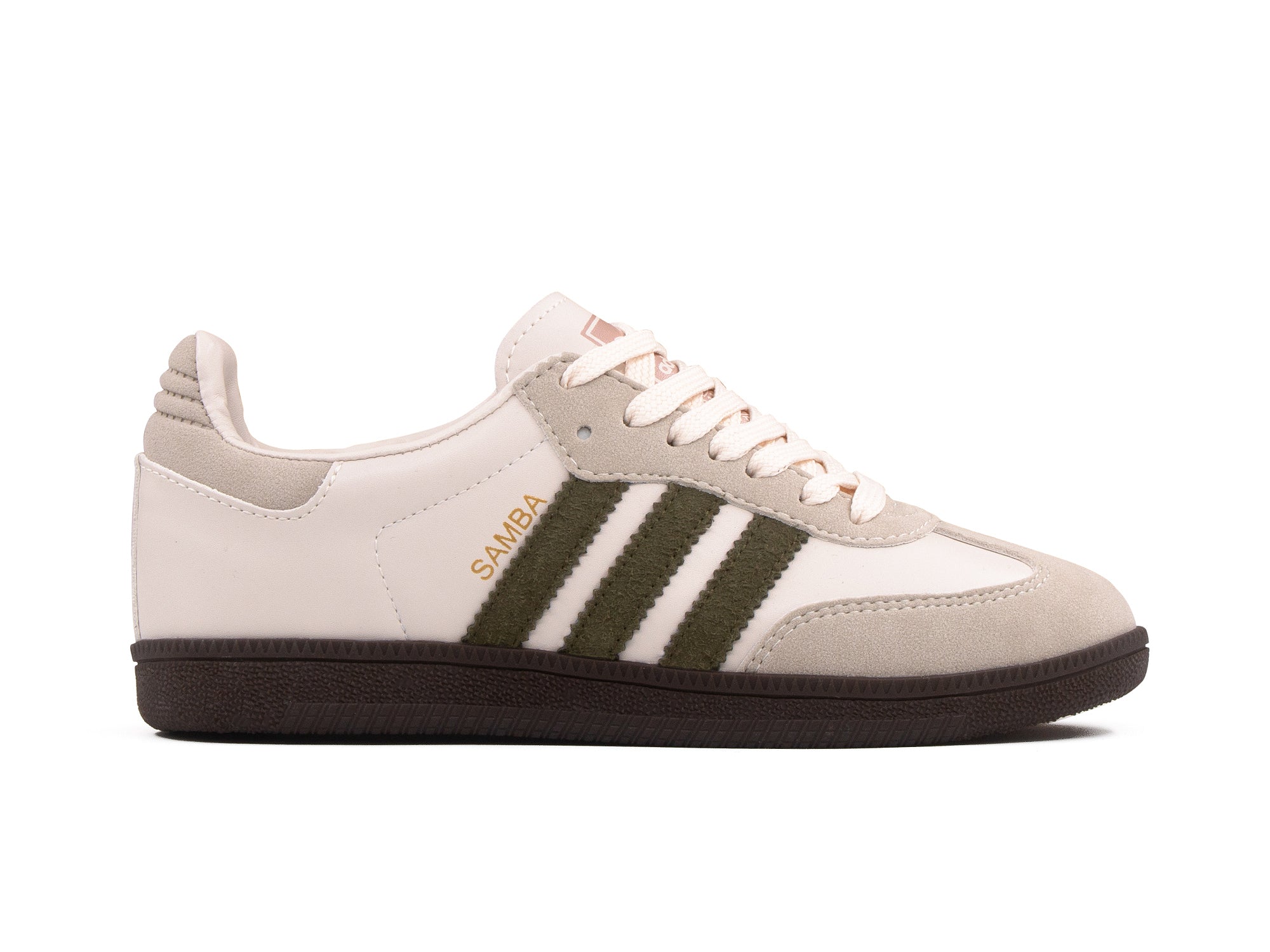 Tenis Samba Beige Verde