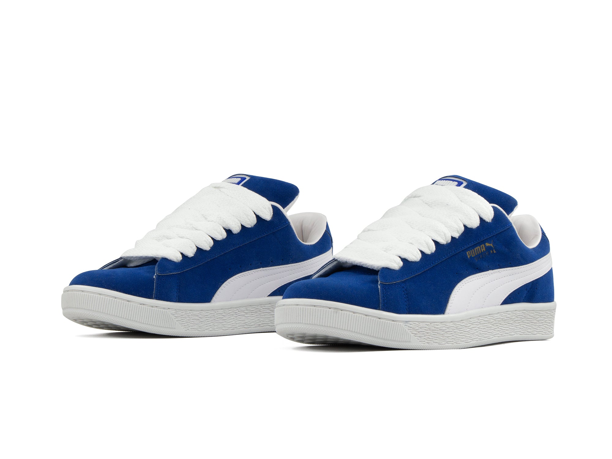 Tenis Suede XL Azul Blanco 1.1 Premium