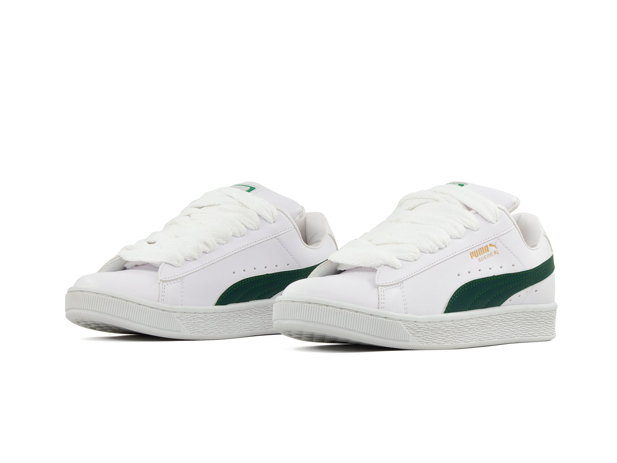 Tenis Suede XL Blanco Verde 1.1 Premium