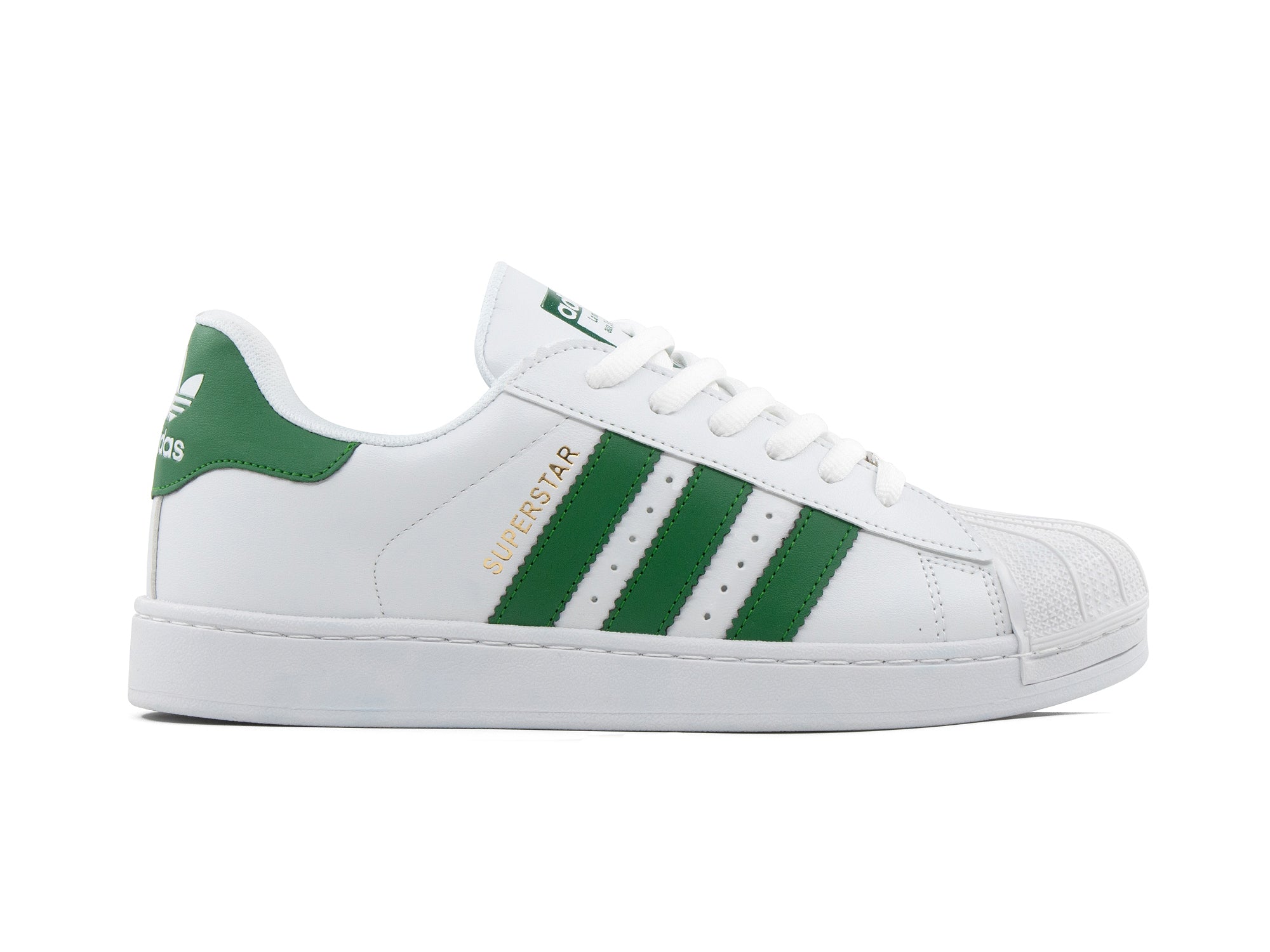 Green adidas superstar hotsell