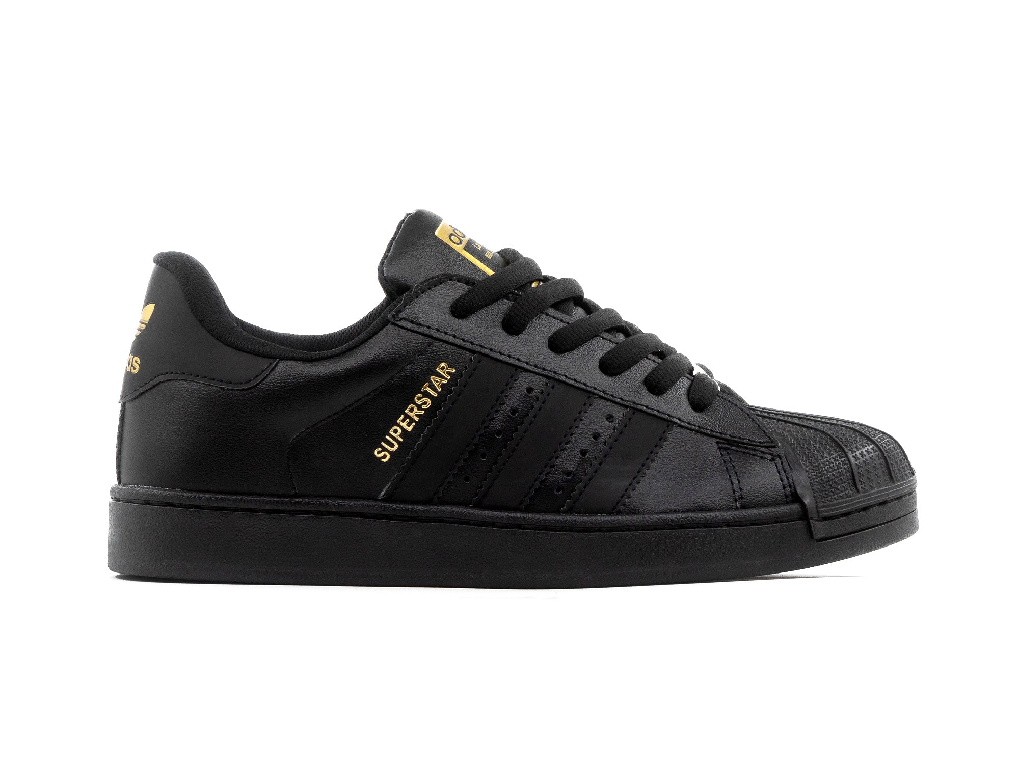 Adidas negros con dorado online