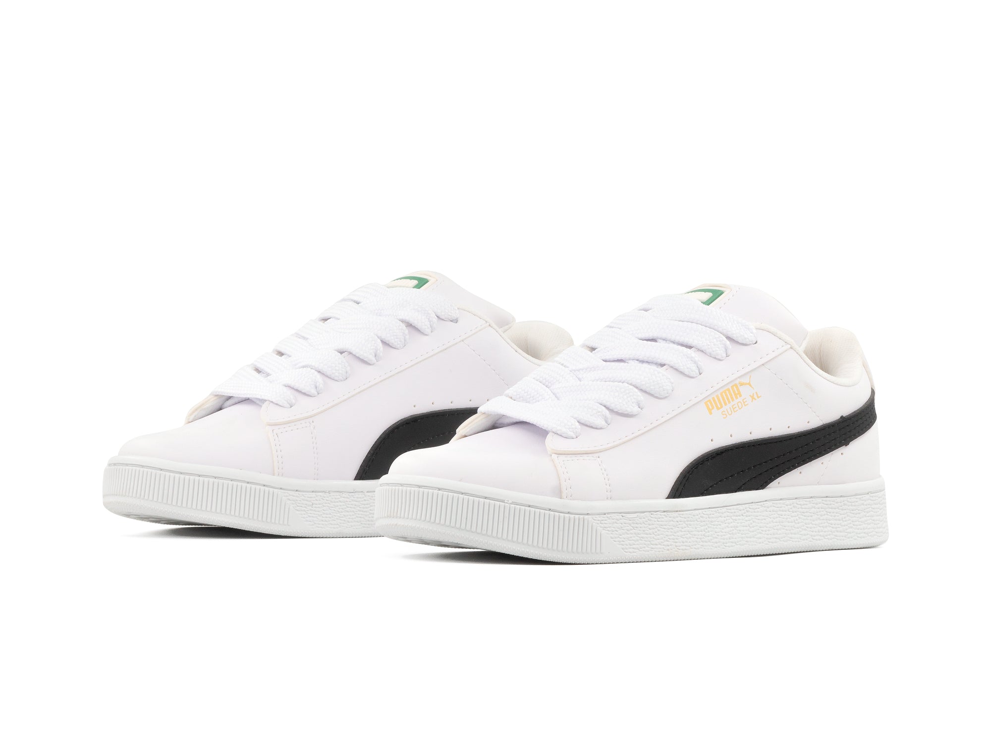 Tenis Suede XL Blanco Negro