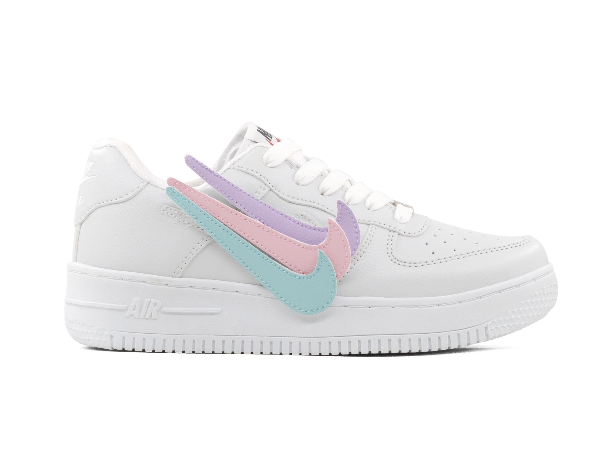 Tenis Tres Pipas Blanco Pasteles