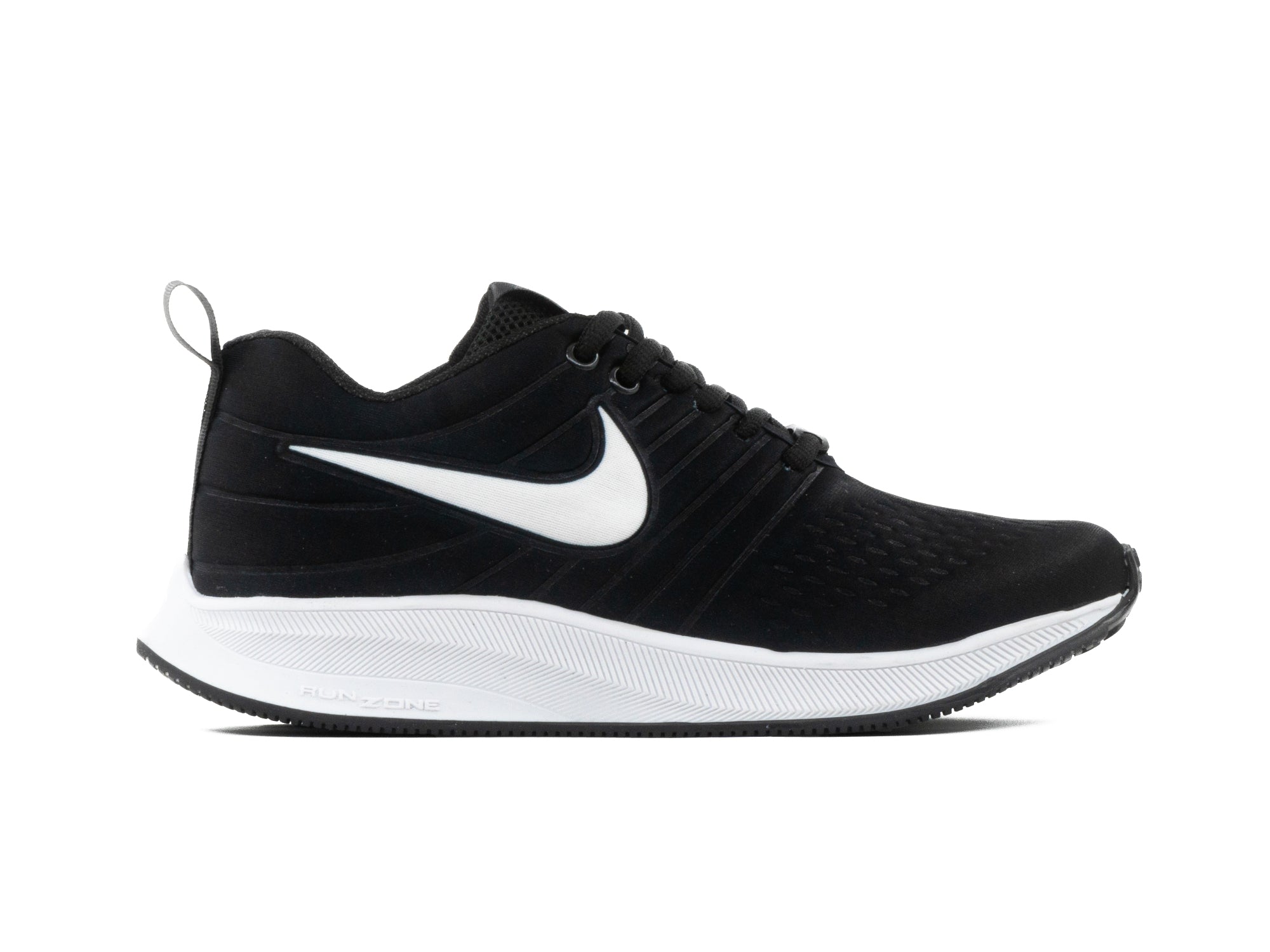 Tenis 012 Negro Blanco