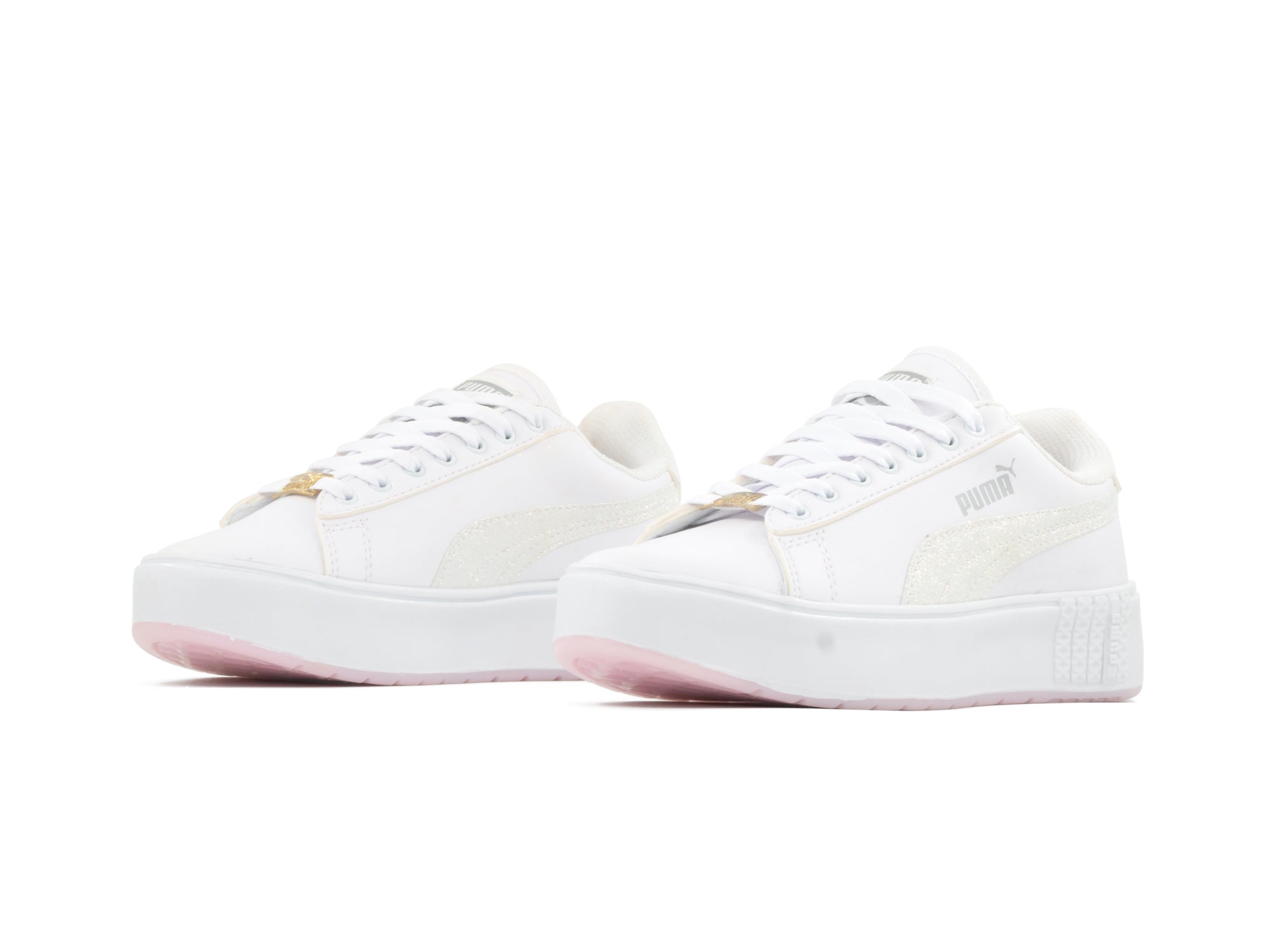 Tenis 3011 Blanco Brillos