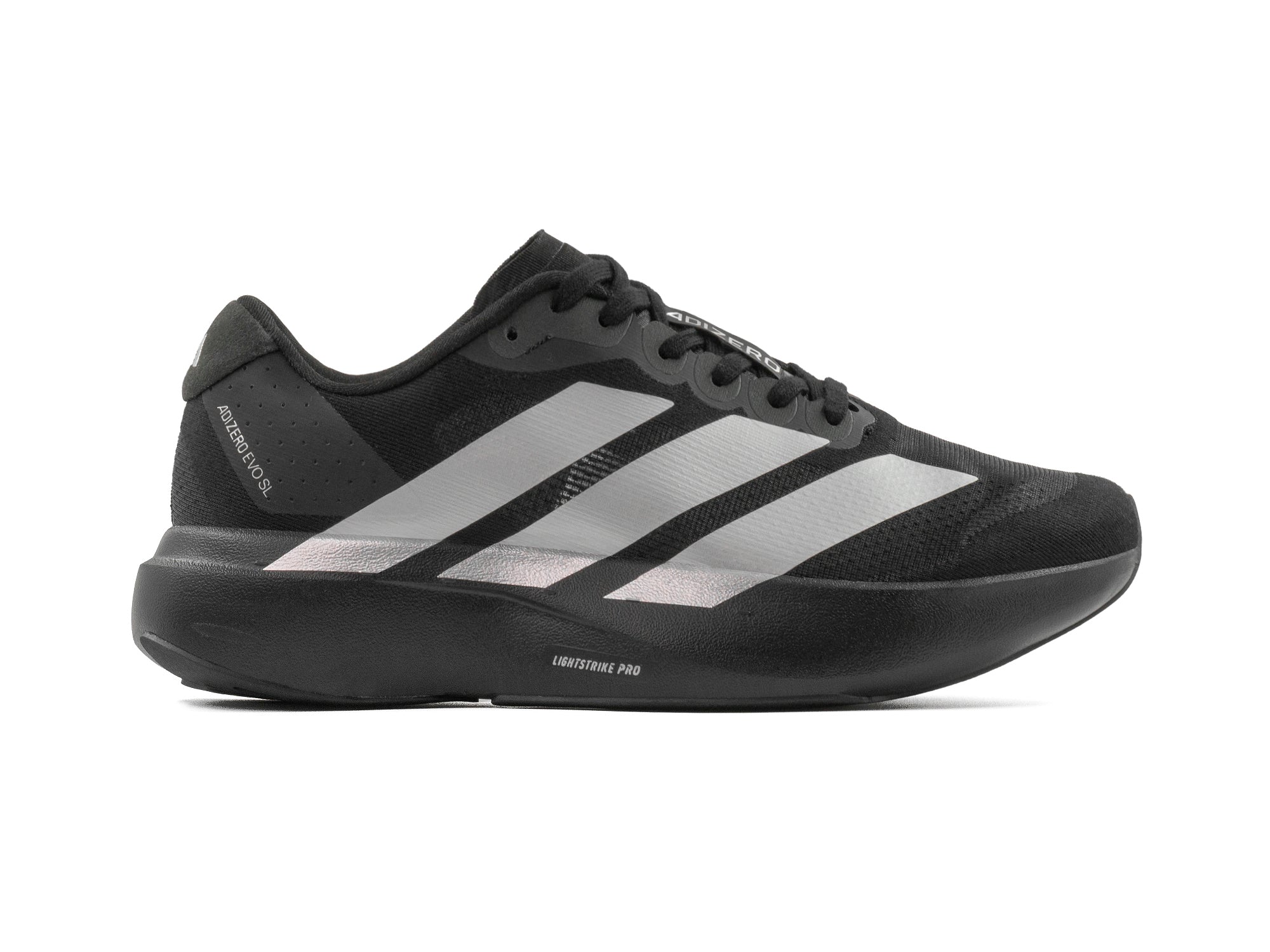 Tenis Adizero Evo Sl Negro Plata Importado