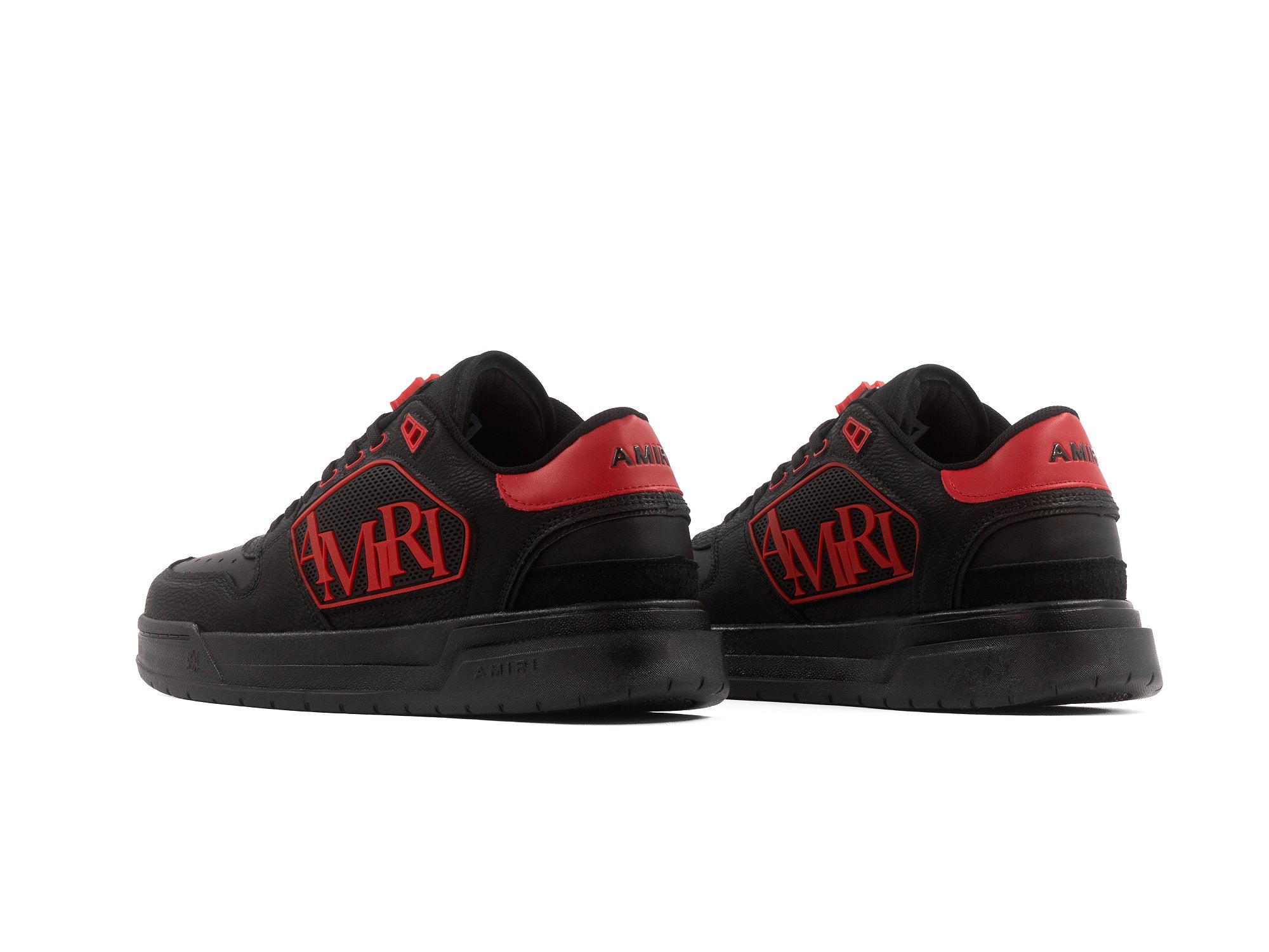 Tenis Amiri 2453 Negro Rojo 1.1 Premium