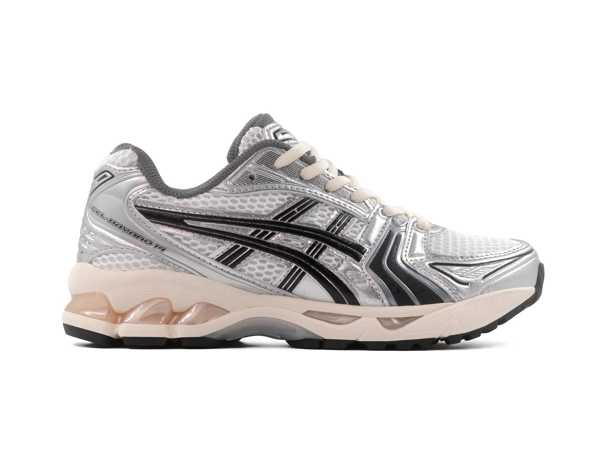 Tenis Asics Gel-Kayano 14 Jjjjound Silver Black Importado