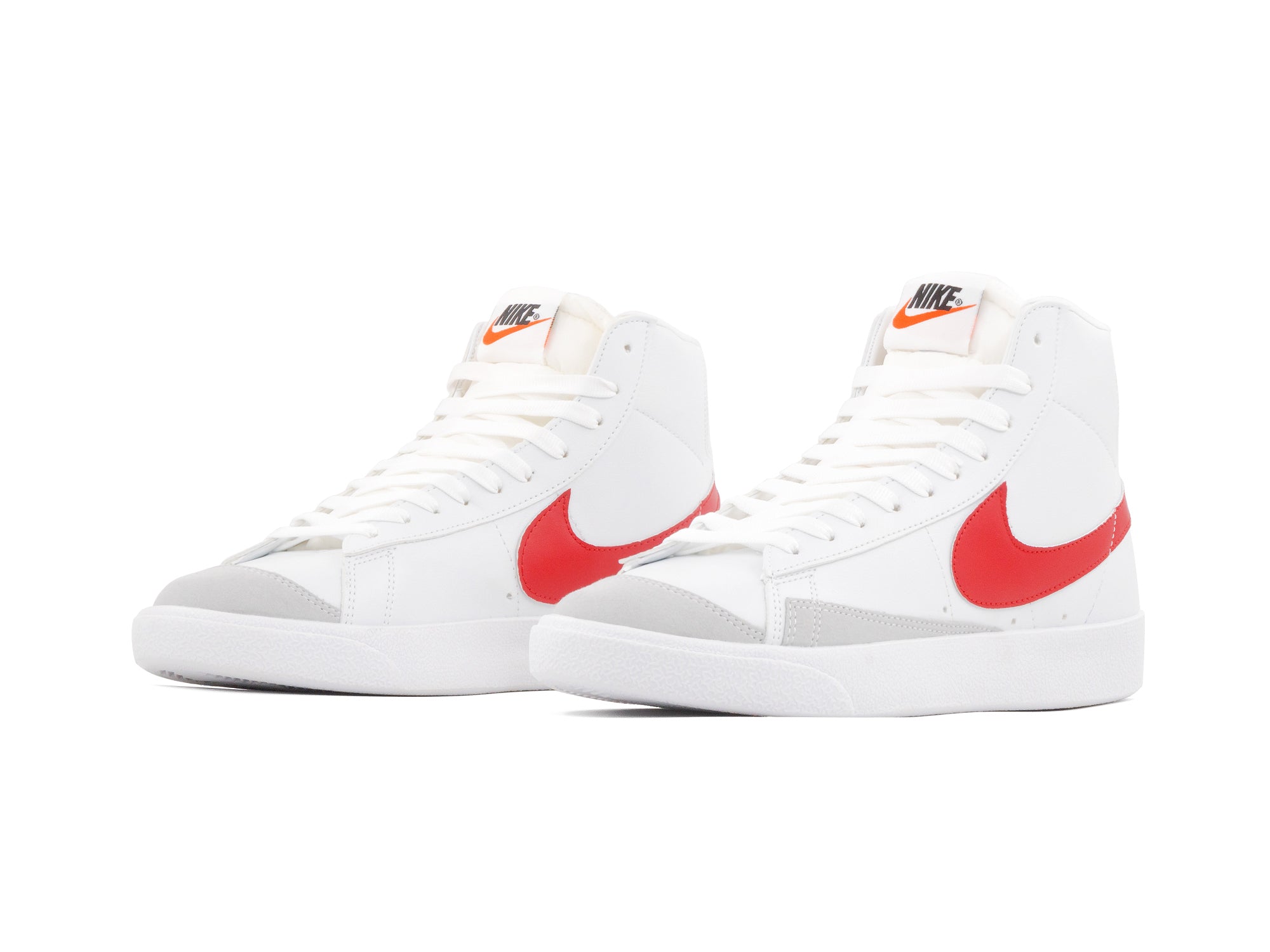 Tenis Blazer Bota Blanco Rojo