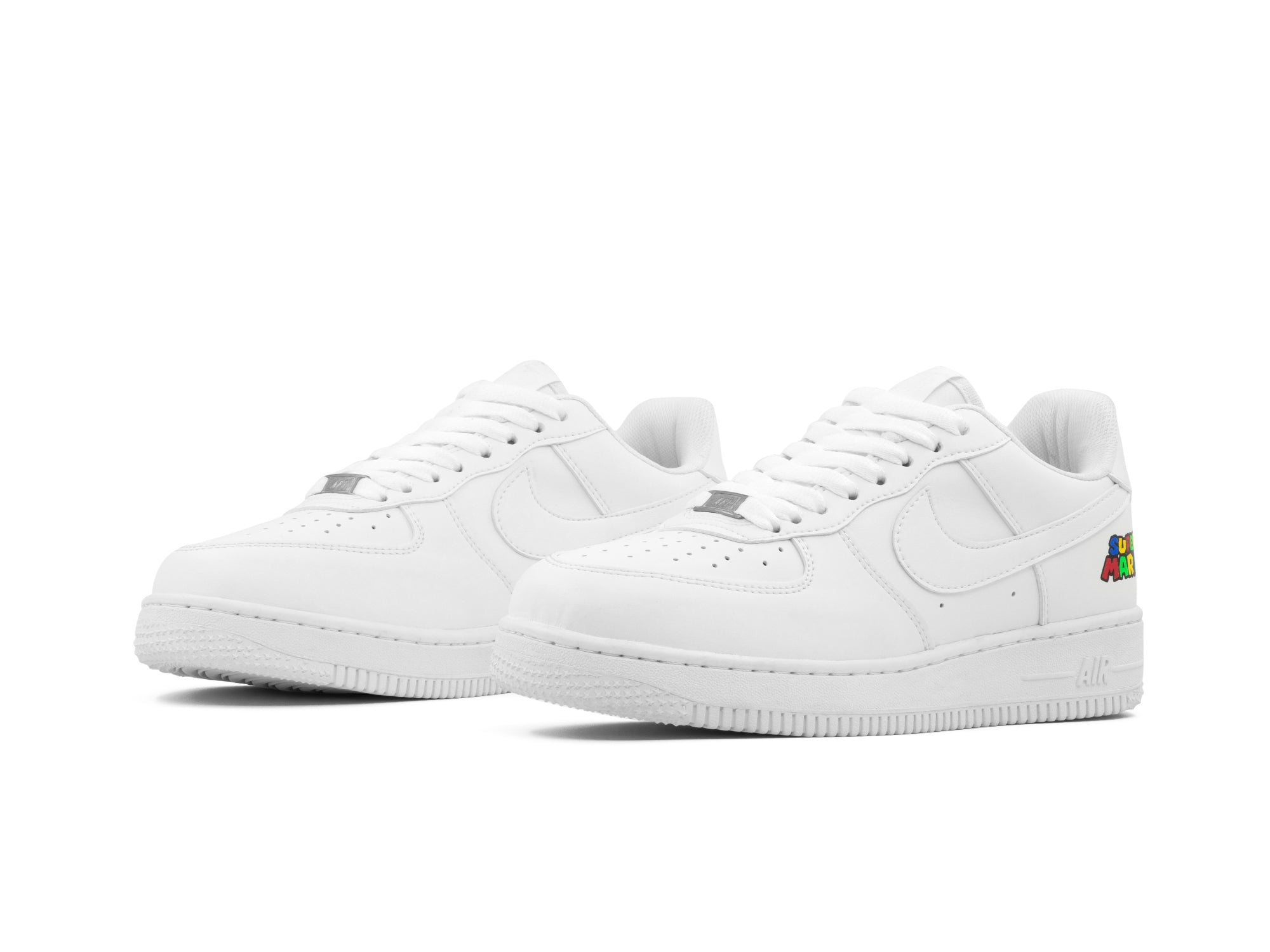 Tenis Air Force 1 Blanco Super Mario 1.1