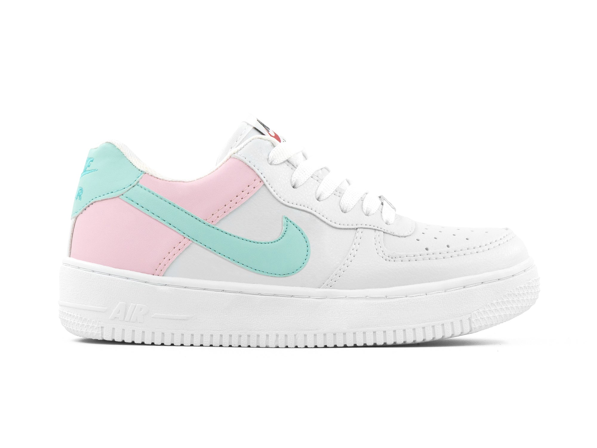 Tenis 270 Blanco Rosa Menta