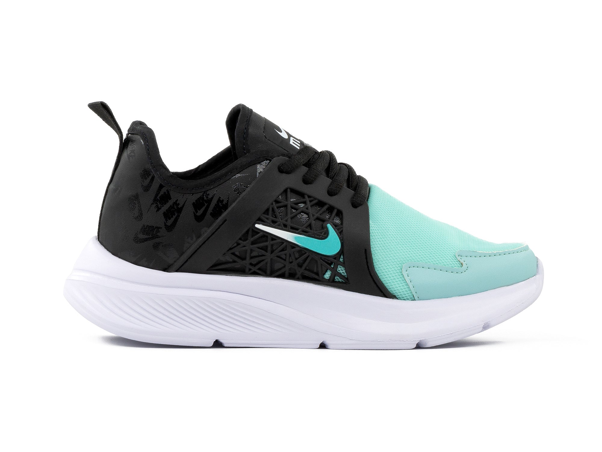 Tenis menta con discount gris