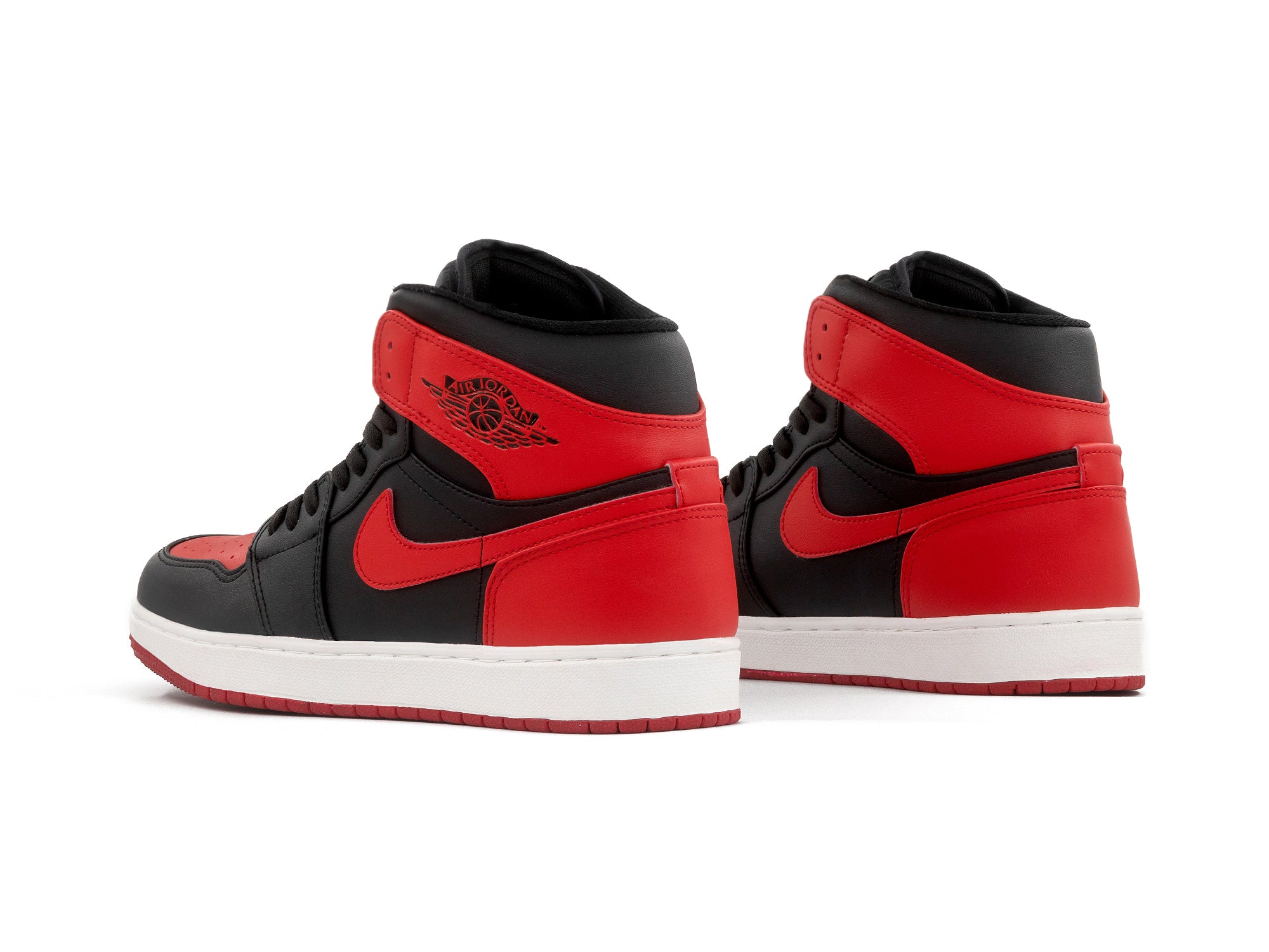 Tenis Retro 1 Negro Rojo 1.1 Premium