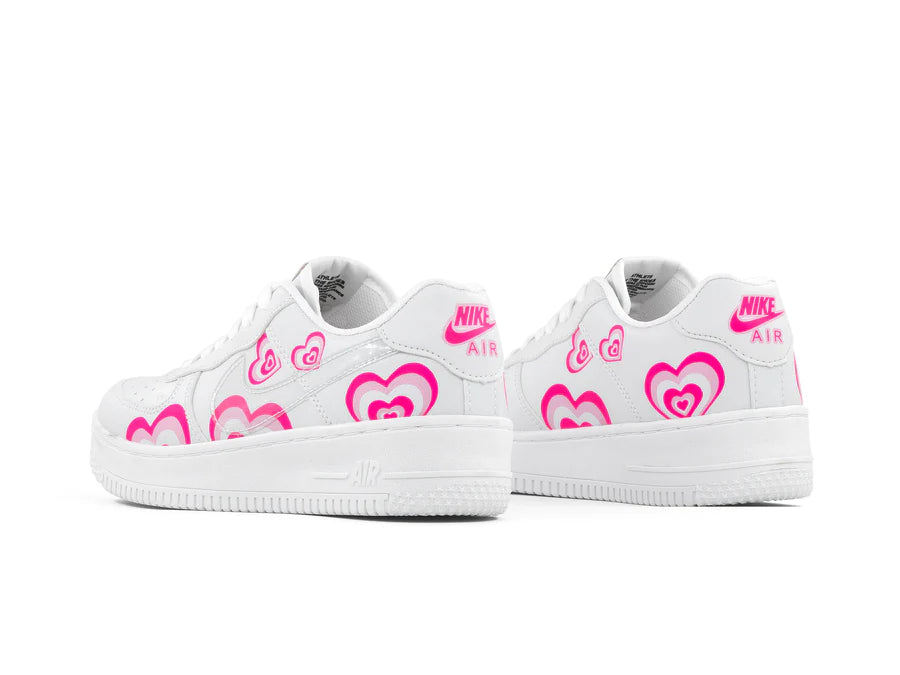 Tenis Love Blanco Rosa