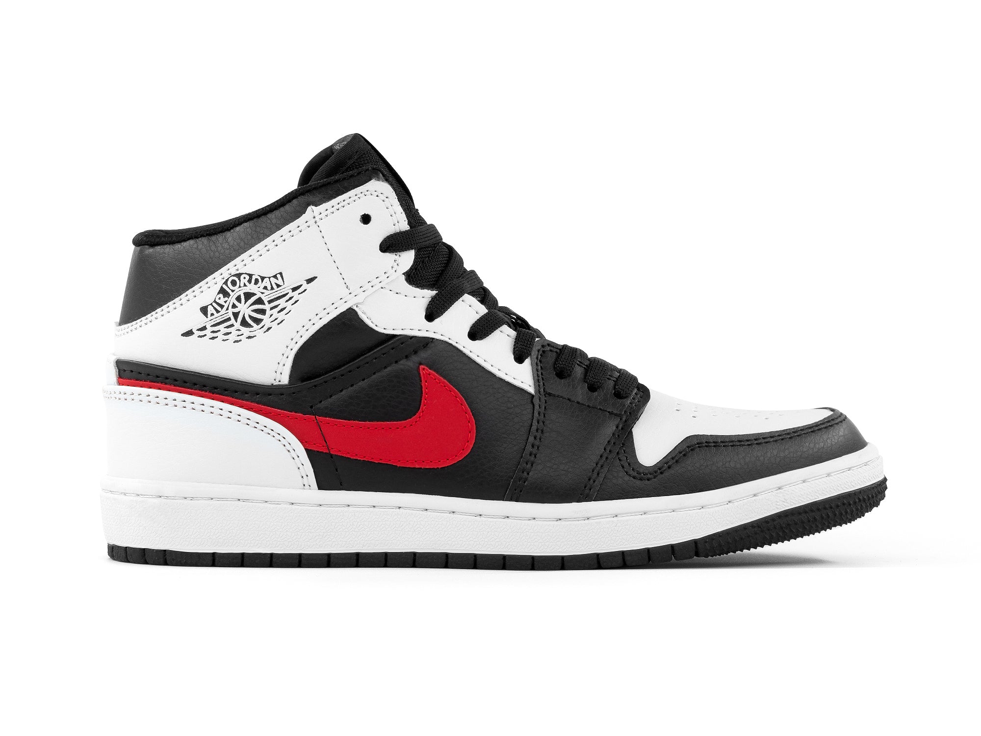 Retro 1 blanco online con rojo