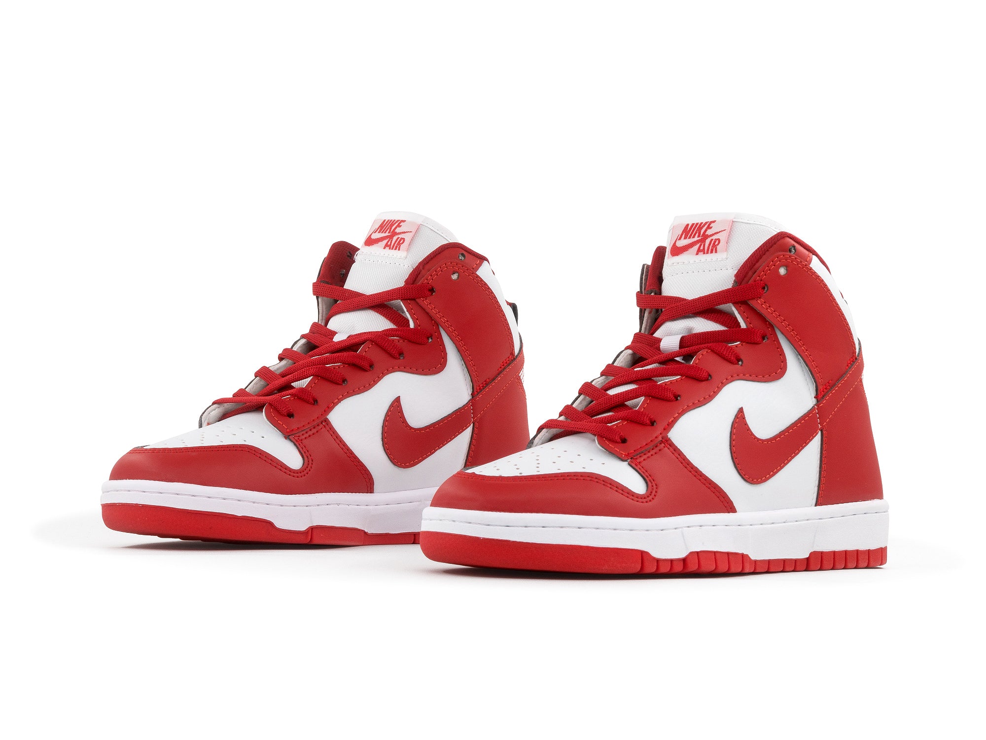 Tenis Dunk Blanco Rojo