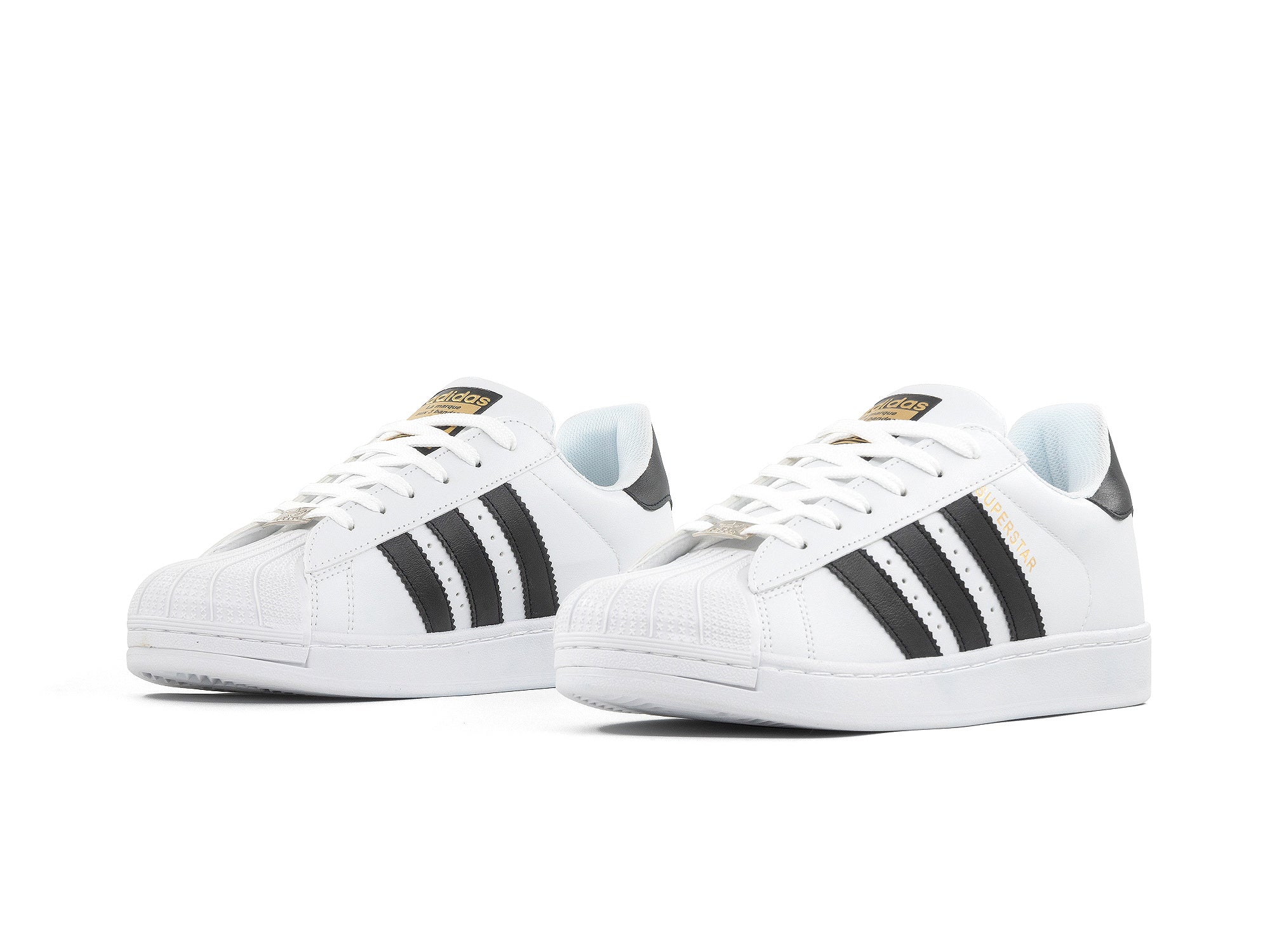 Tenis Superstar Blanco Negro