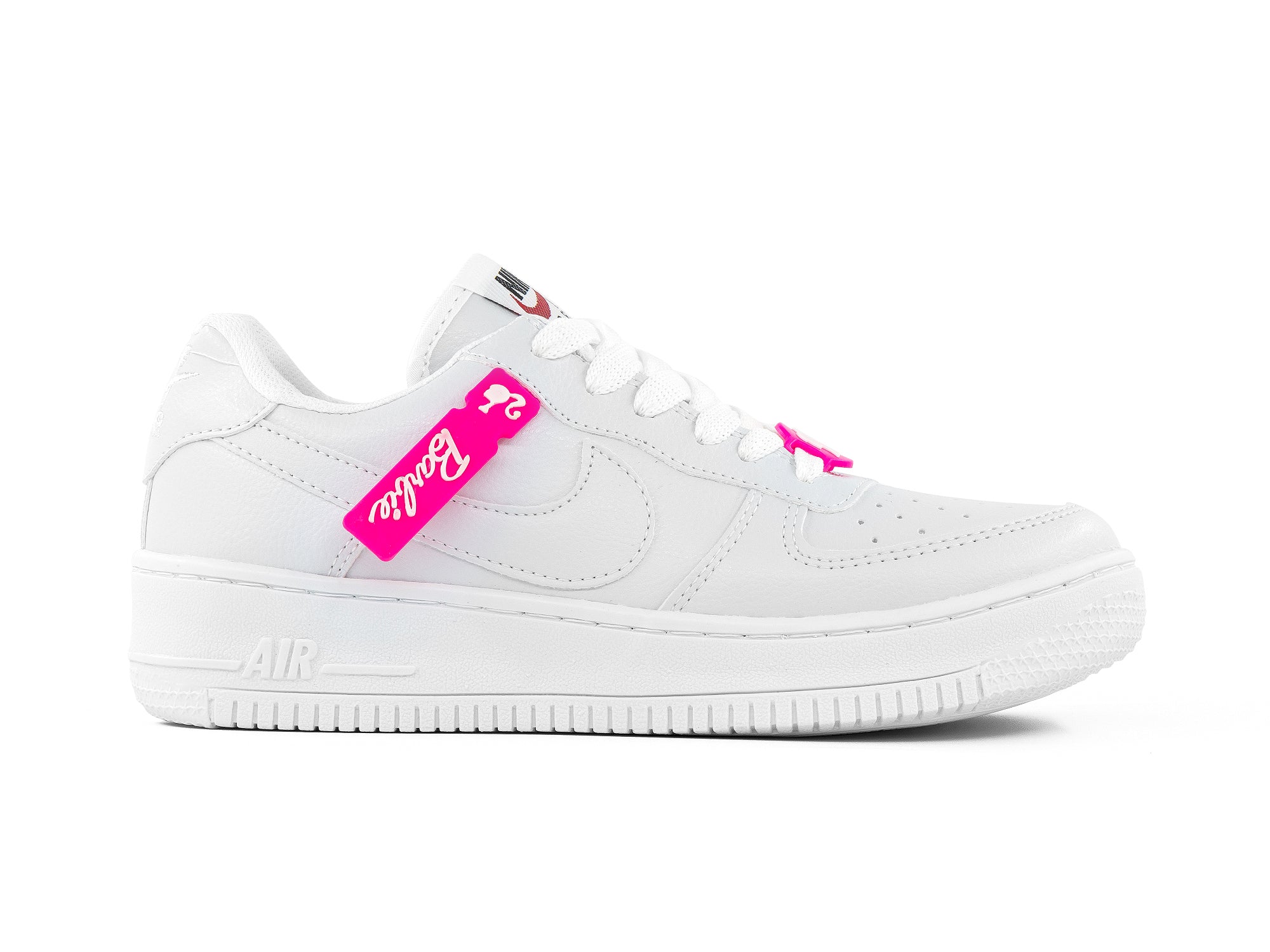 Tenis 270 Blanco Rosa Barbie