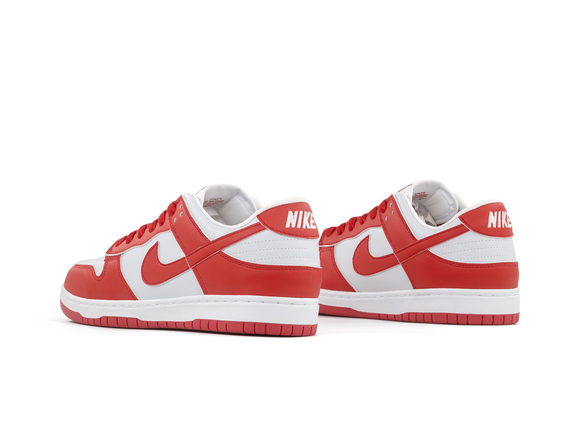 Tenis Dunk Rojo Blanco Rojo