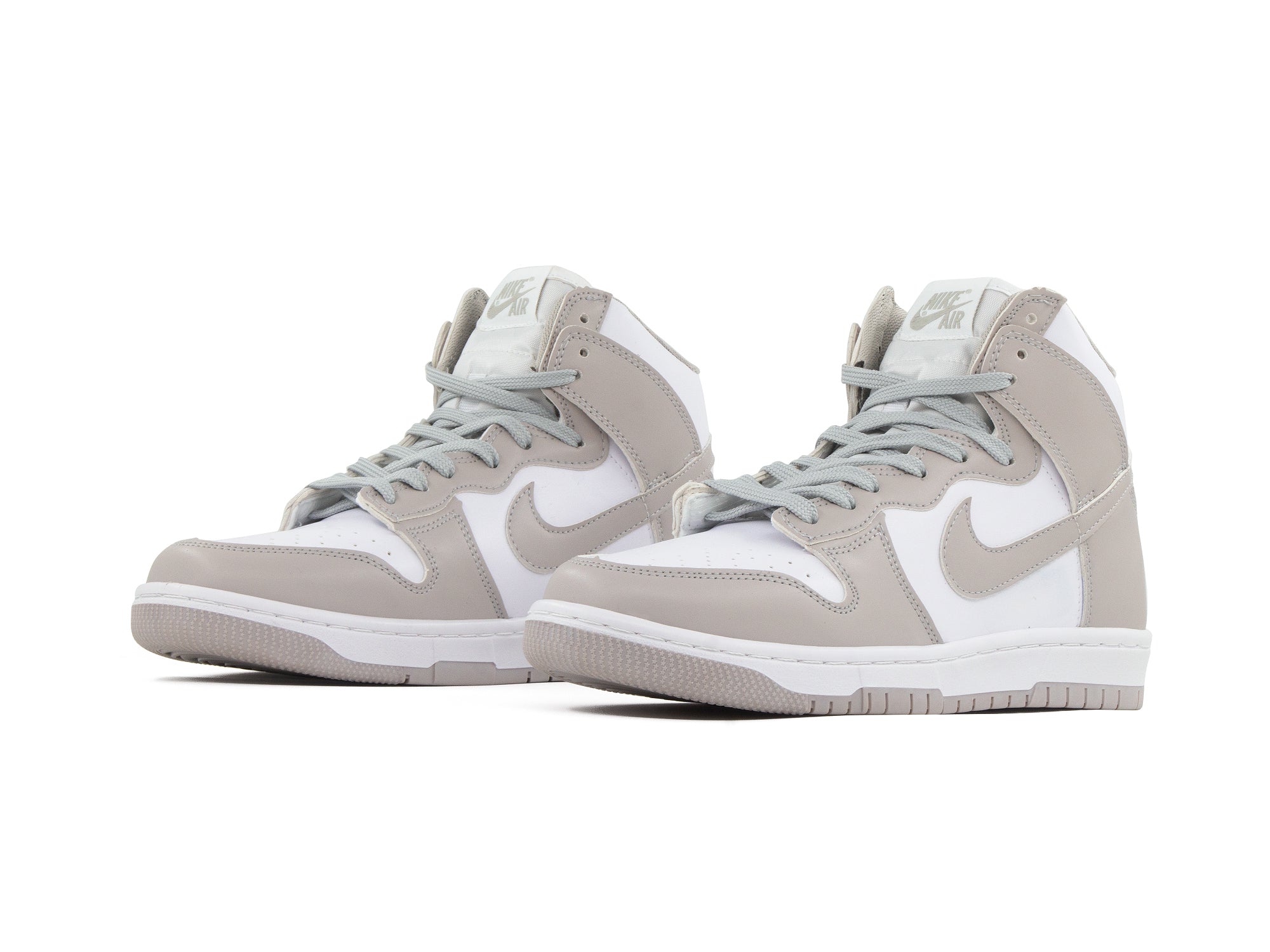 Tenis Dunk Bota Blanco Gris